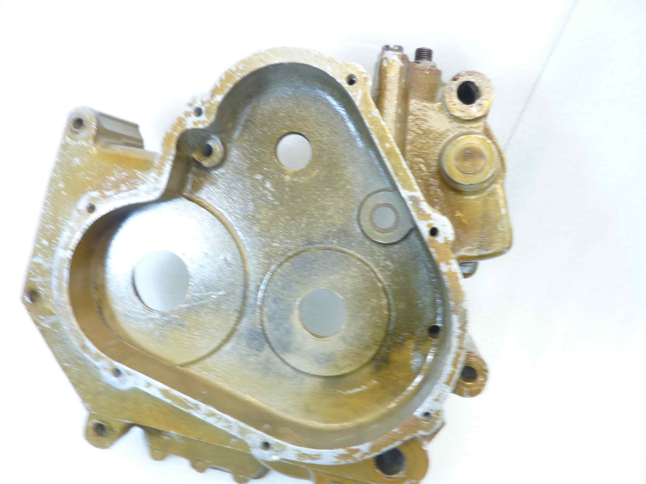 Basamento carter motore Guzzi Superalce cod M9104 sinistro sigla motore 71648 - immagine 4