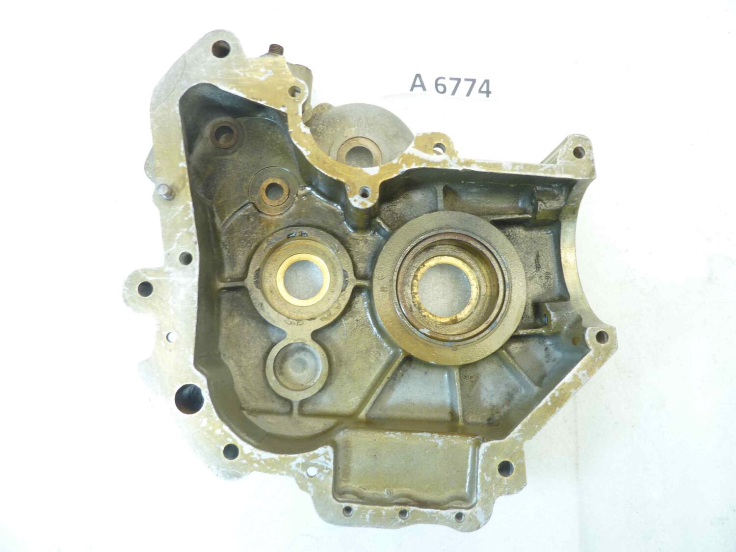 Basamento carter motore Guzzi Superalce cod M9104 sinistro sigla motore 71648 - immagine 5