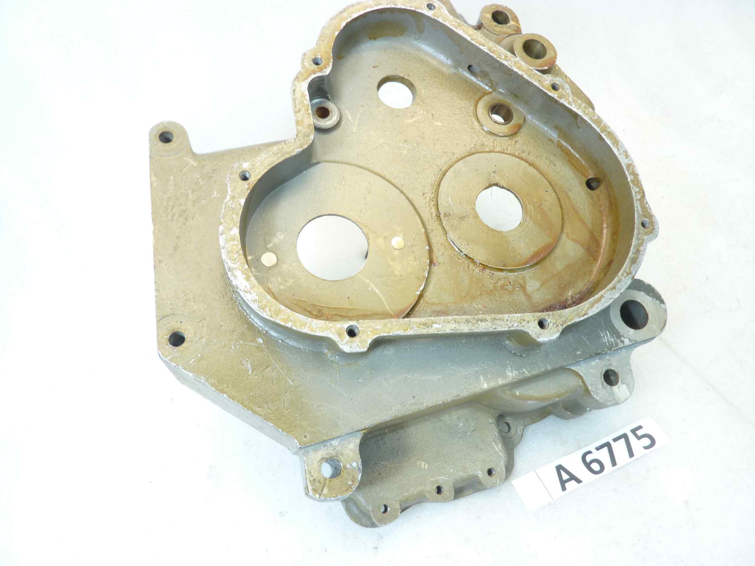 Basamento carter motore Guzzi Superalce cod M9104 sinistro sigla motore 104164 - immagine 2