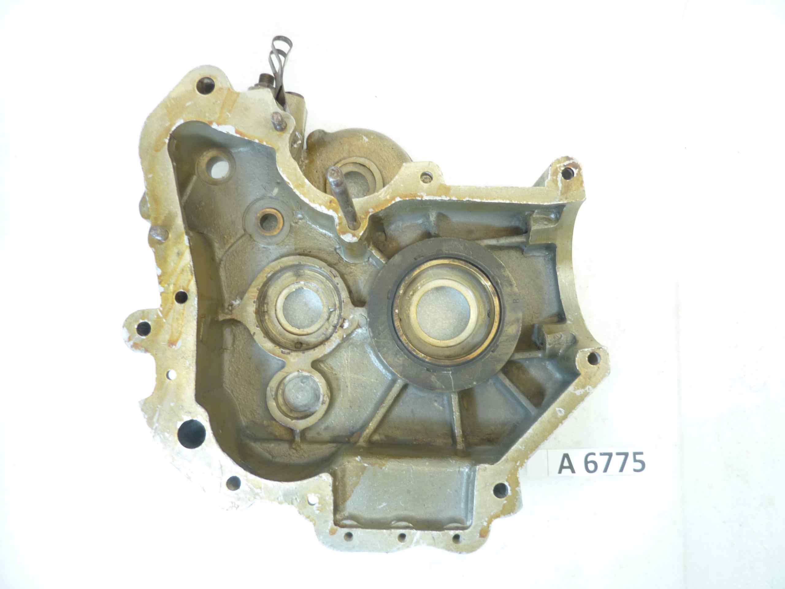 Basamento carter motore Guzzi Superalce cod M9104 sinistro sigla motore 104164 - immagine 7
