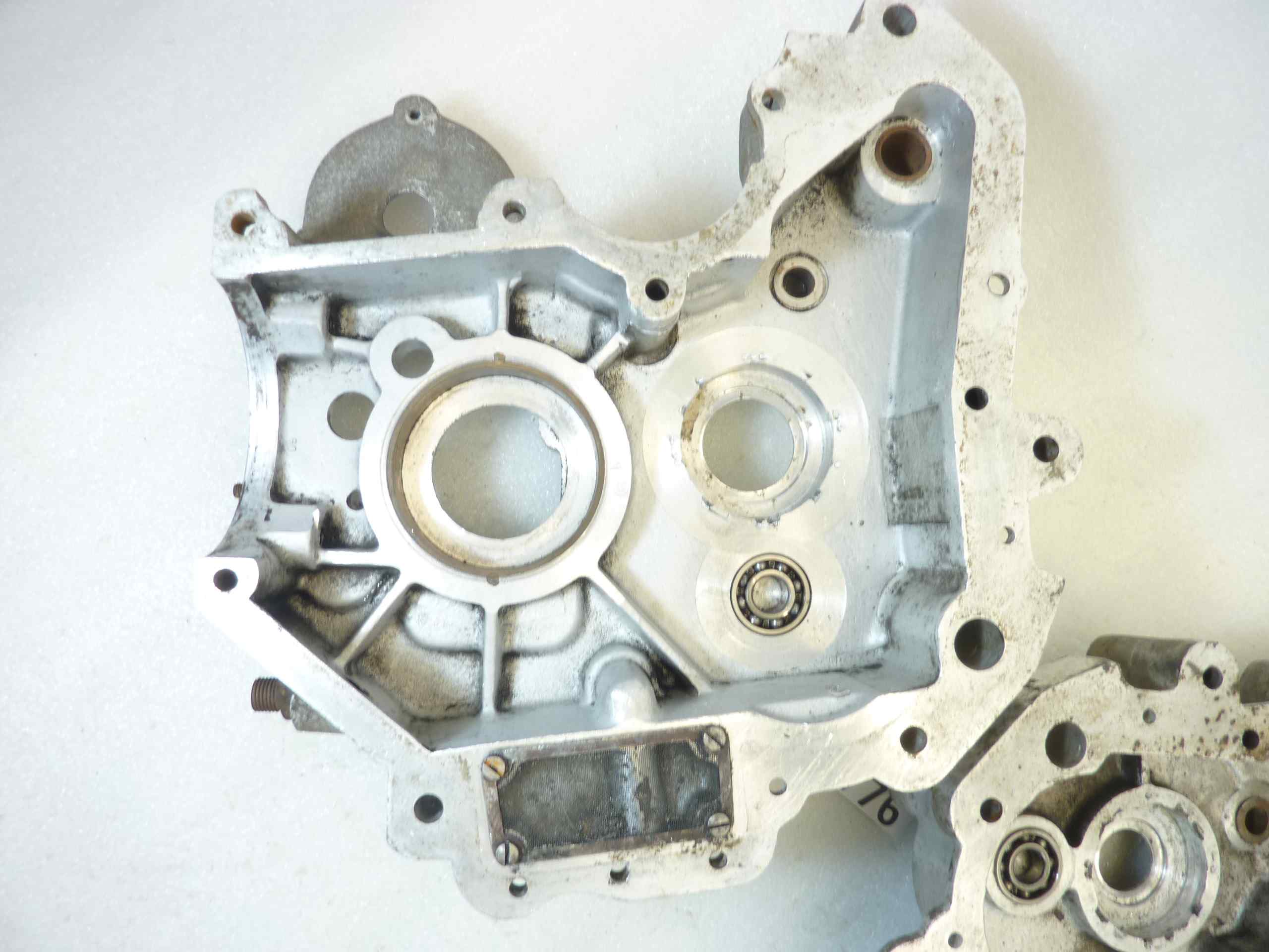 Basamento carter motore Guzzi Superalce cod M9104 M9103 sigla motore 72039 74769 - immagine 8