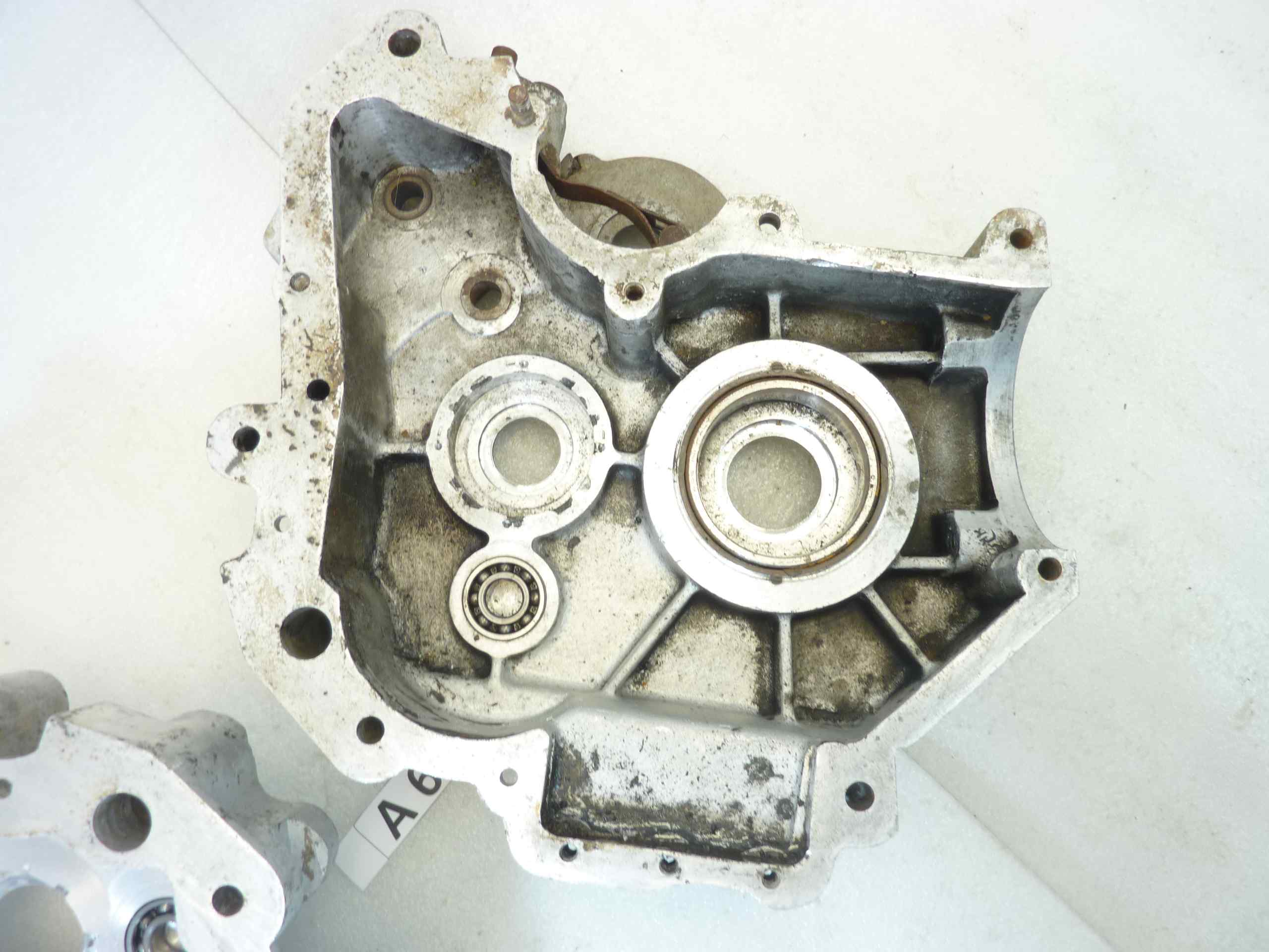 Basamento carter motore Guzzi Superalce cod M9104 M9103 sigla motore 72039 74769 - immagine 9