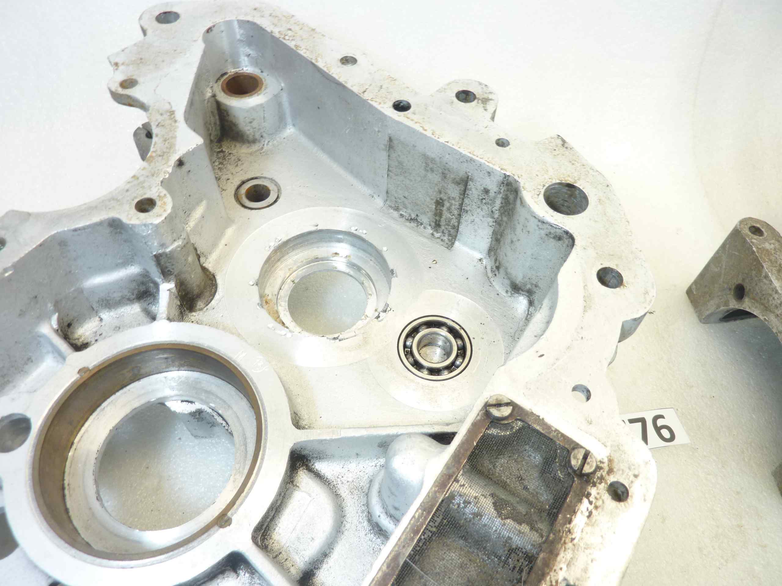 Basamento carter motore Guzzi Superalce cod M9104 M9103 sigla motore 72039 74769 - immagine 14