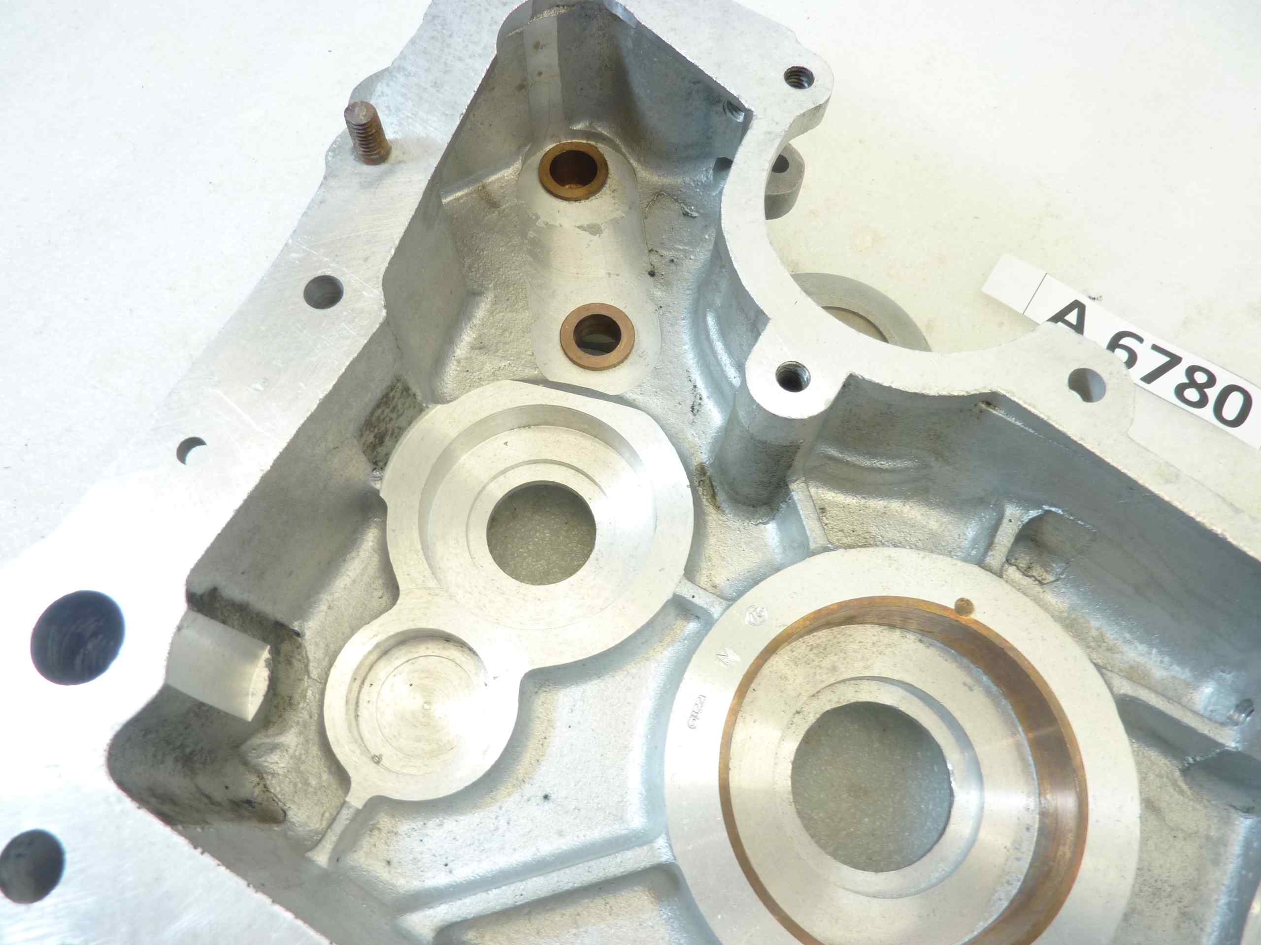 Basamento carter motore Guzzi Astore GTV 500 cod M8041 sinistro nuovo fondo di magazzino - immagine 11