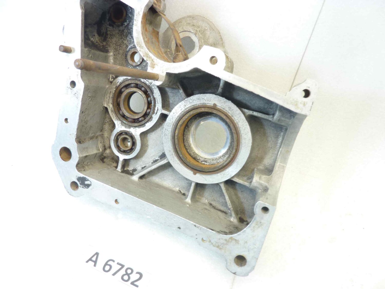 Basamento carter motore Guzzi Astore GTV 500 cod M8041 sinistro sigla motore 75822 - immagine 7