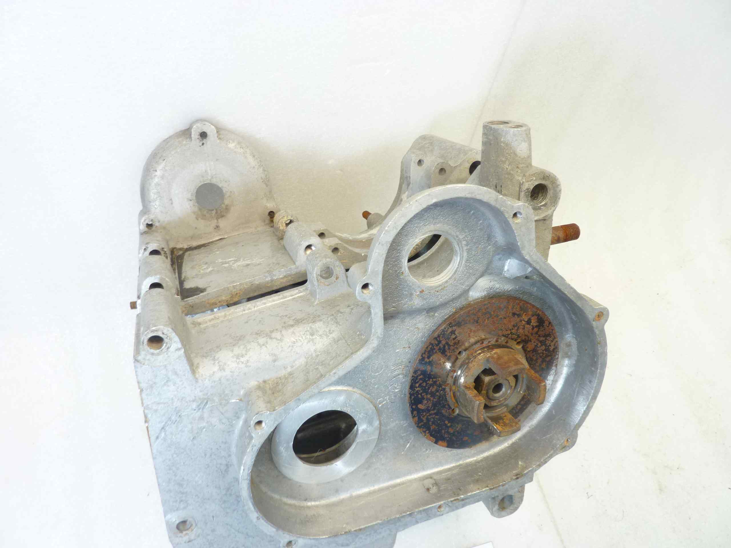 Basamento carter motore Guzzi Ercole 500 Motocarro cod 25041 25040 sigla motore EBE02 - immagine 4