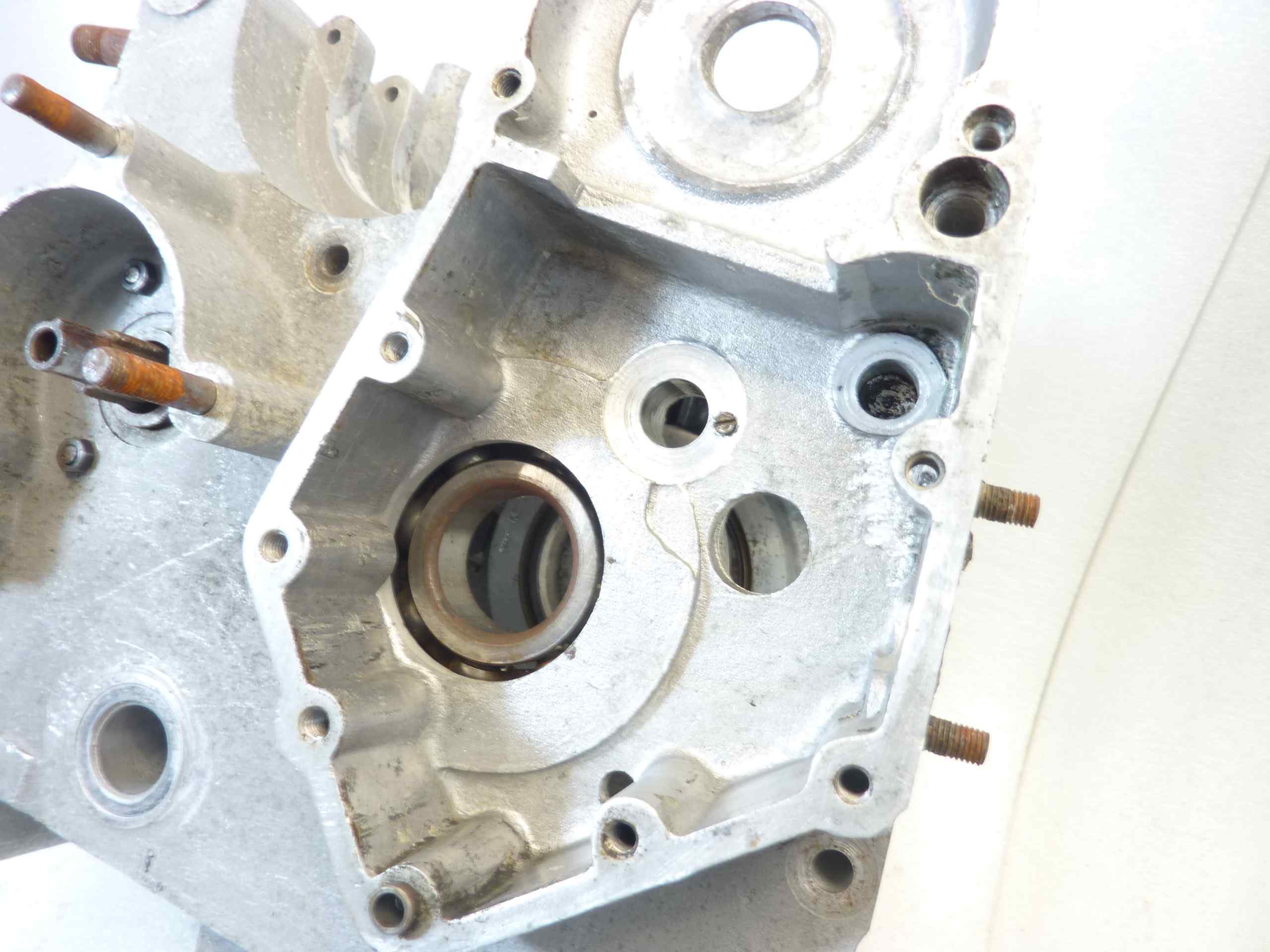 Basamento carter motore Guzzi Ercole 500 Motocarro cod 25041 25040 sigla motore EBE02 - immagine 14