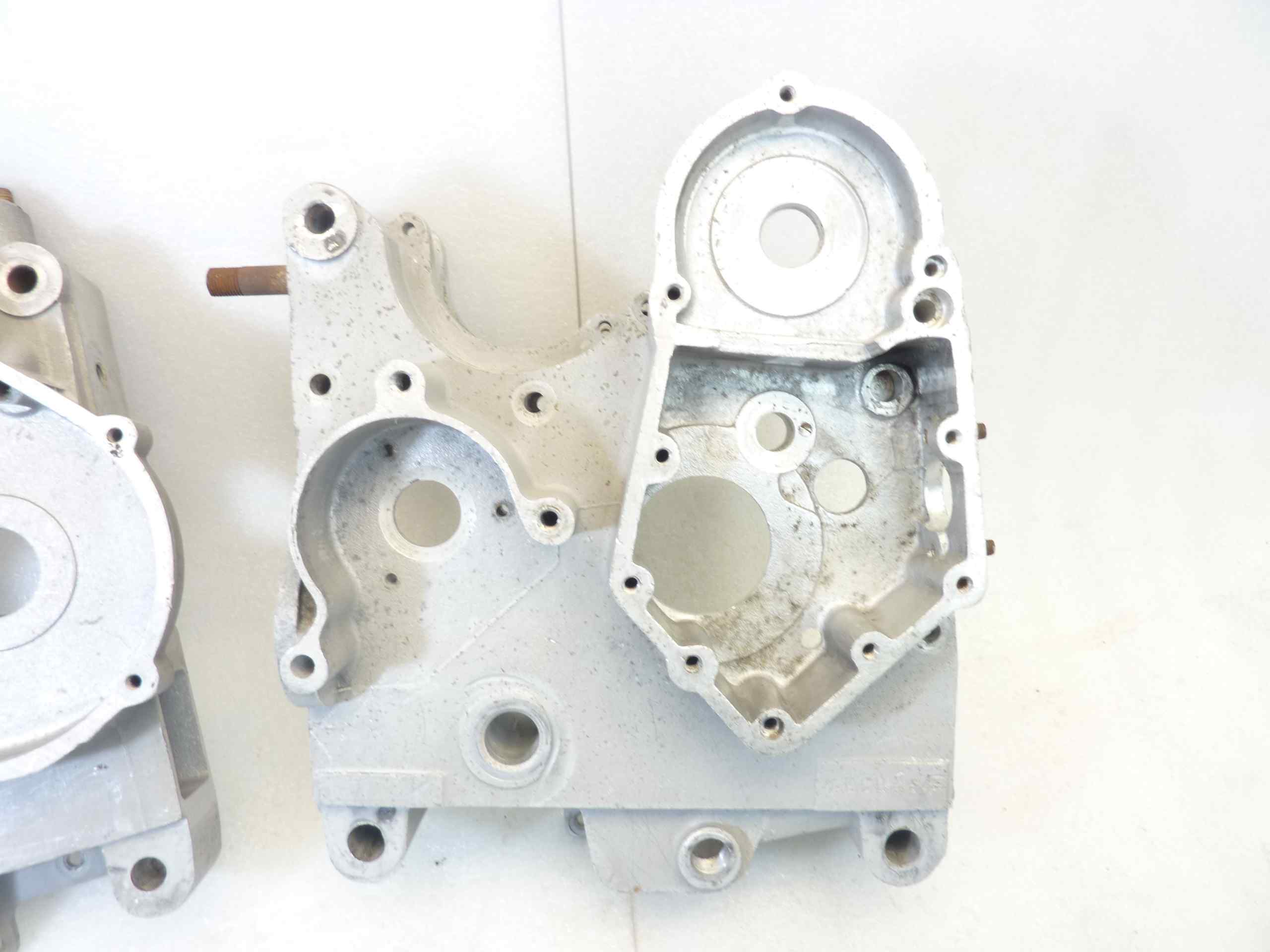 Basamento carter motore Guzzi Ercole 500 Motocarro cod 25041 25040 sigla motore ECC45 EDG42 - immagine 5