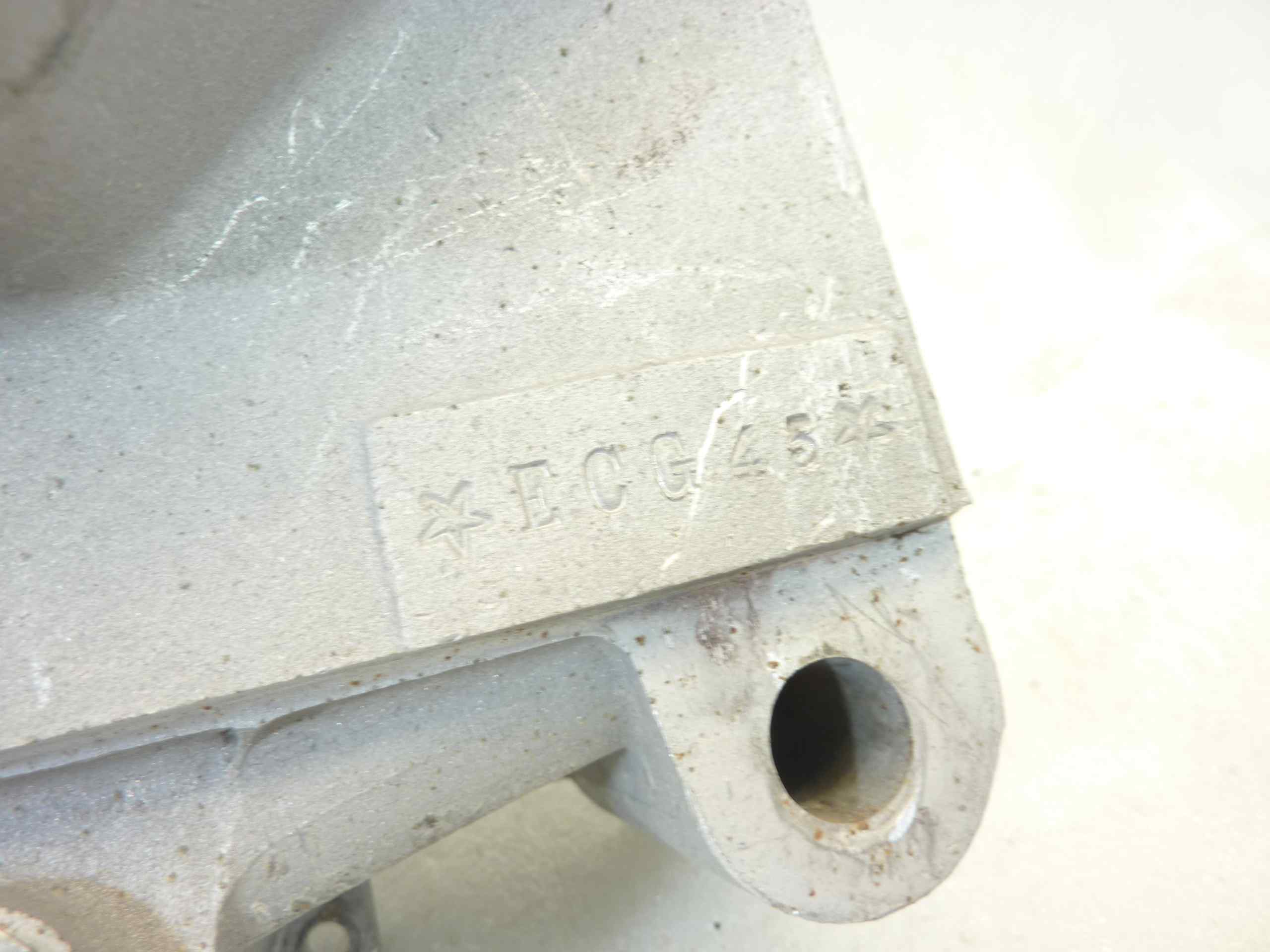 Basamento carter motore Guzzi Ercole 500 Motocarro cod 25041 25040 sigla motore ECC45 EDG42 - immagine 7
