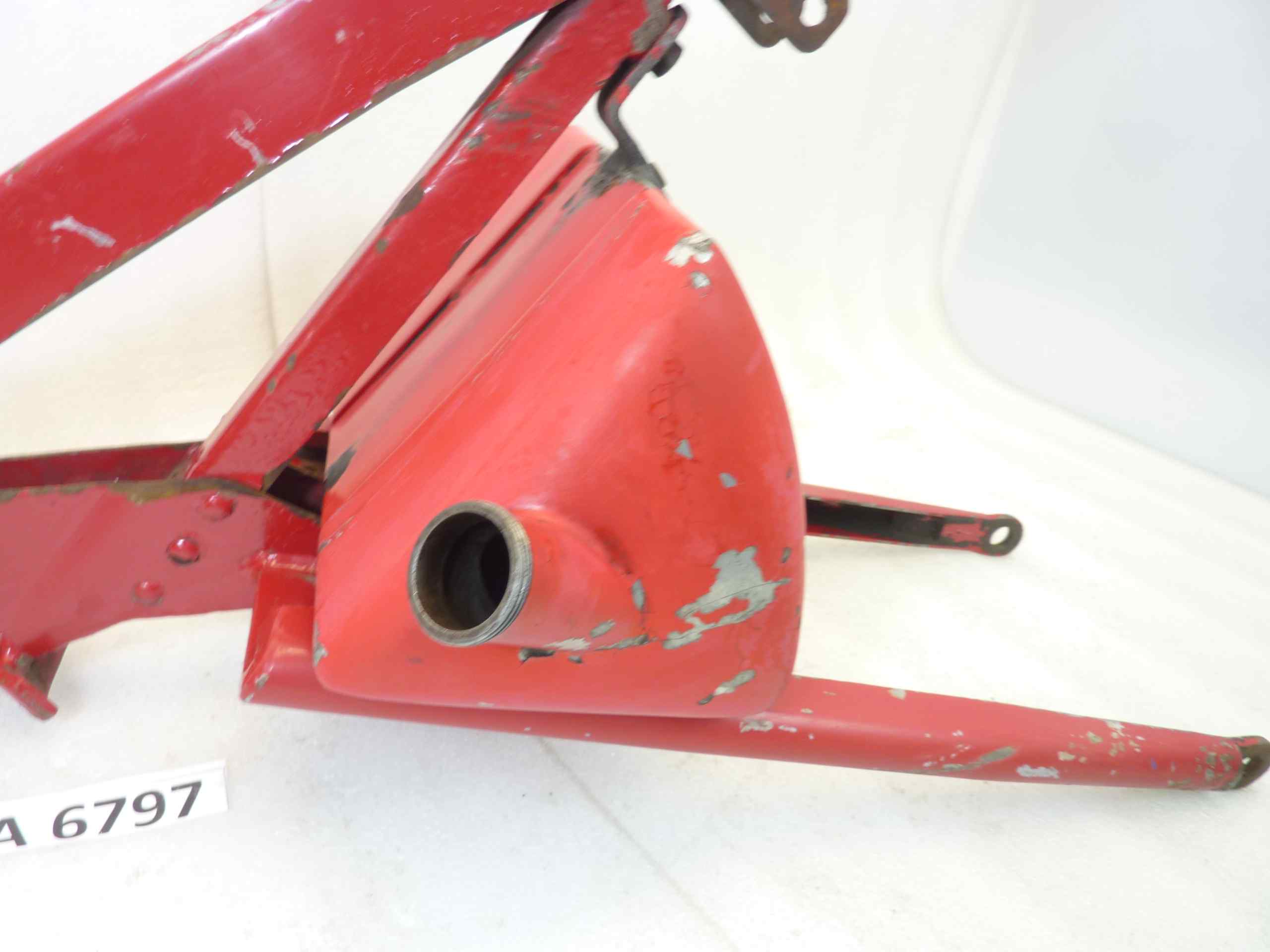 Telaio Guzzi Airone 250 Sport Turismo cod T1658 n telaio MCAxx il telaio viene venduto con dichiarazione di lecita provenienza di acquisto e di vendita ad uso collezionistico - immagine 3