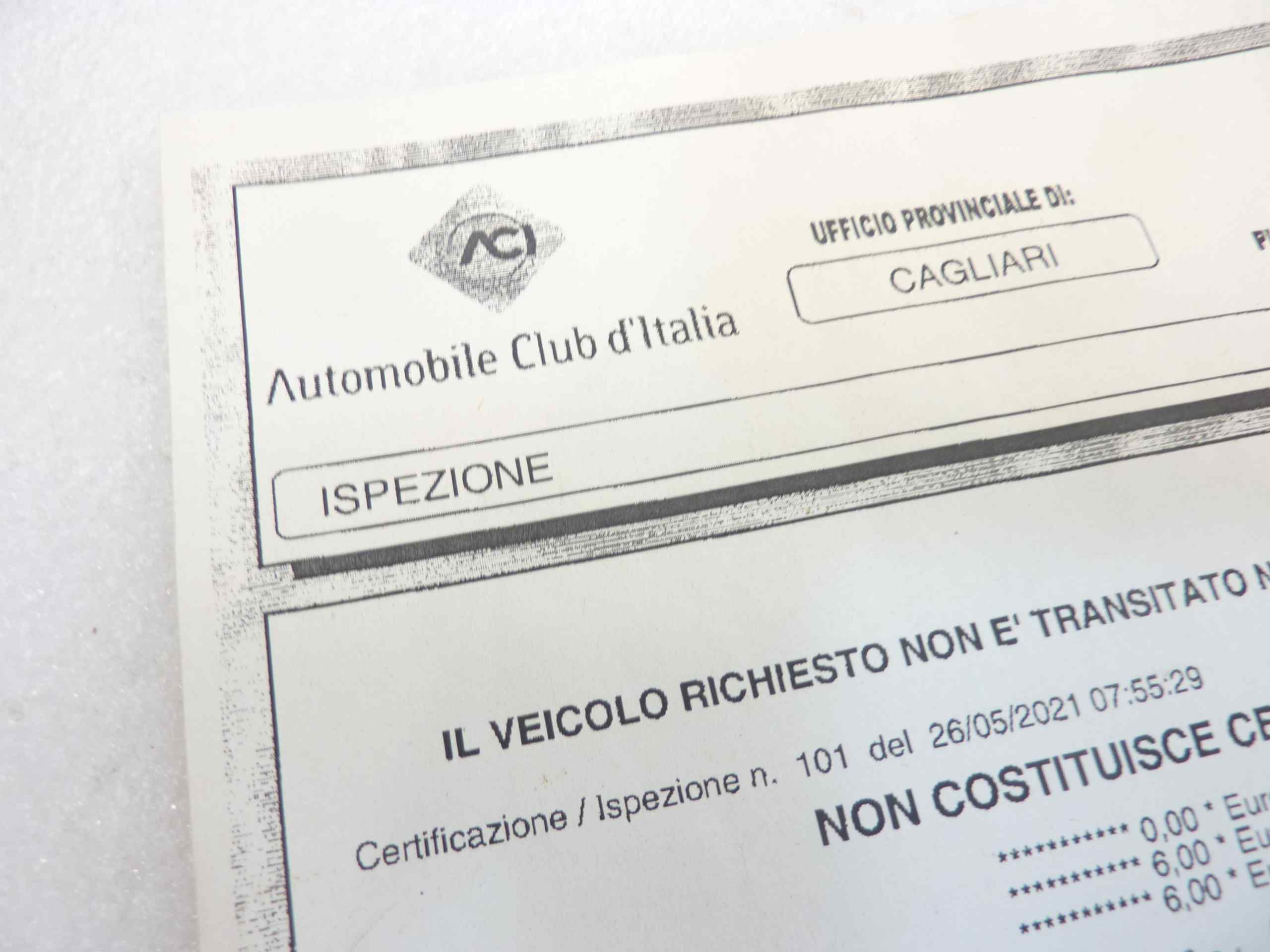 Telaio Guzzi Airone 250 Sport 1949 radiato con targa MI 3XXXX n telaio 15xxx il telaio viene venduto con dichiarazione di lecita provenienza di acquisto e di vendita ad uso collezionistico - immagine 7