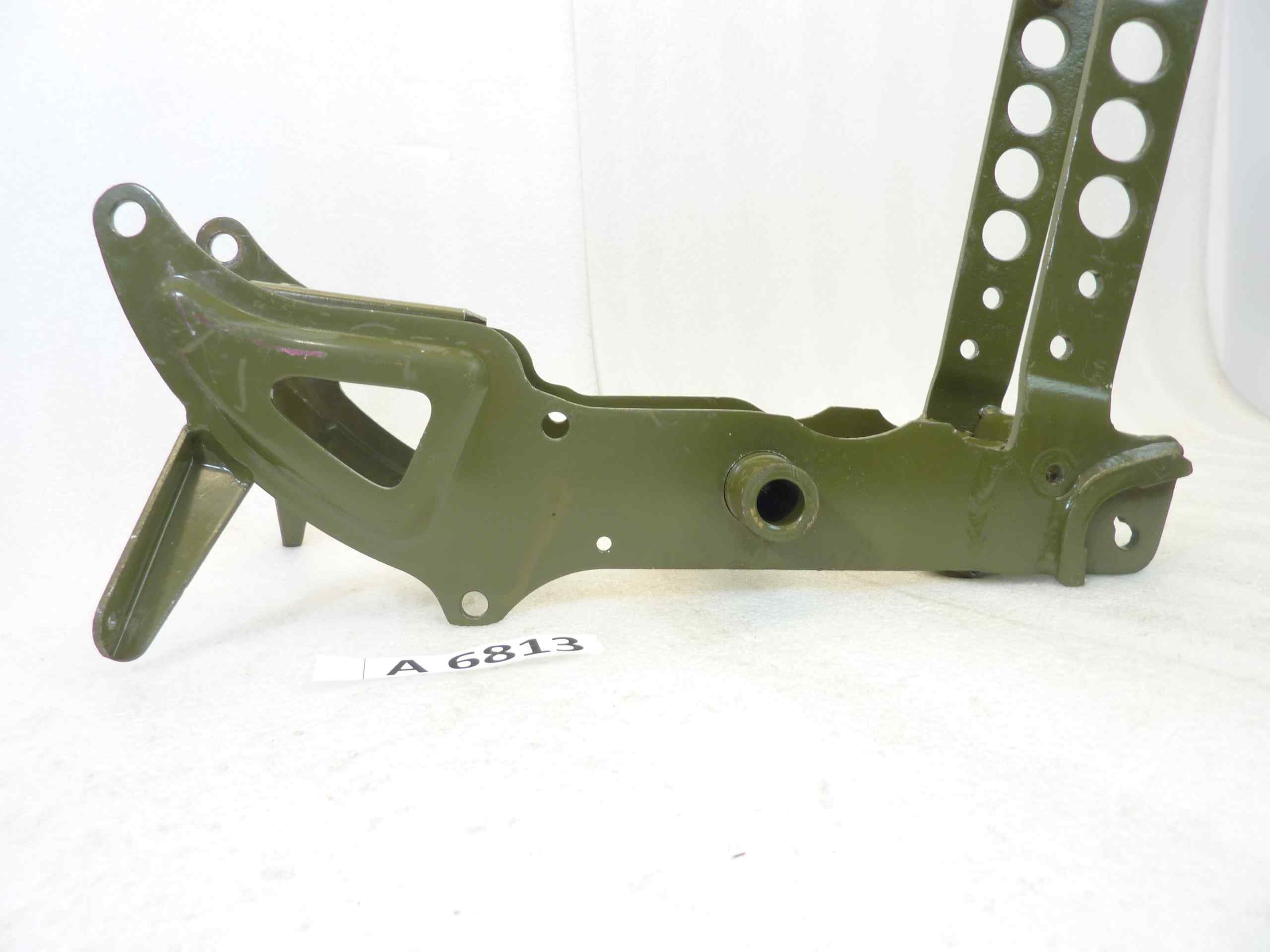 Telaio posteriore Guzzi Airone 250 supporto squadra cod T16015 militare 4 fori nuovo fondo di magazzino - immagine 2