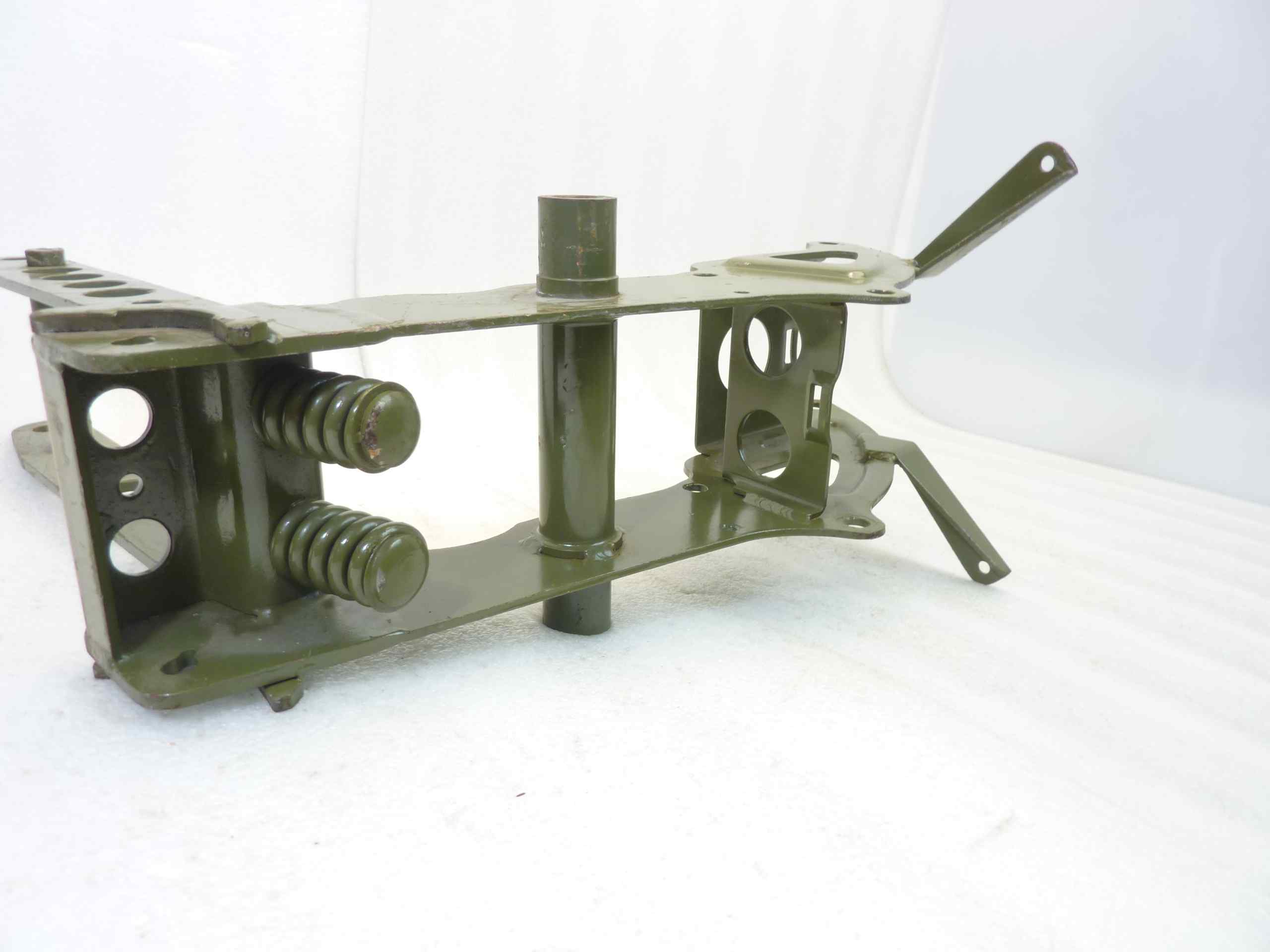 Telaio posteriore Guzzi Airone 250 supporto squadra cod T16015 militare 4 fori nuovo fondo di magazzino - immagine 7