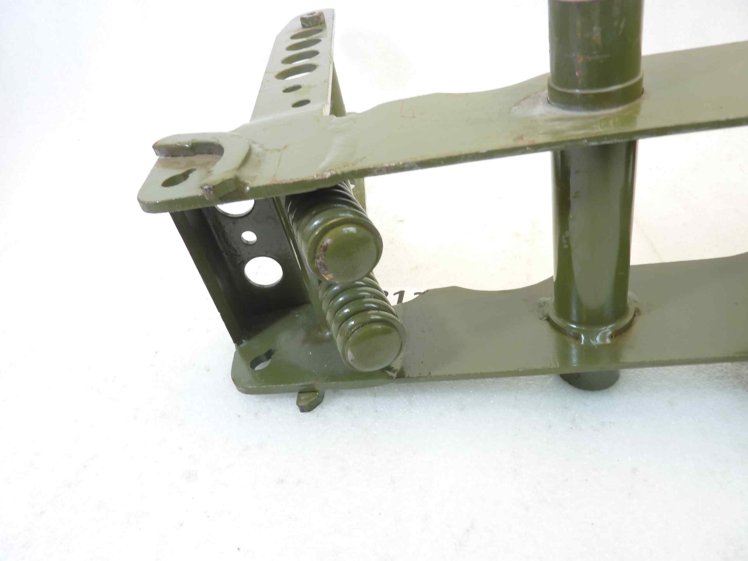 Telaio posteriore Guzzi Airone 250 supporto squadra cod T16015 militare 4 fori nuovo fondo di magazzino - immagine 8