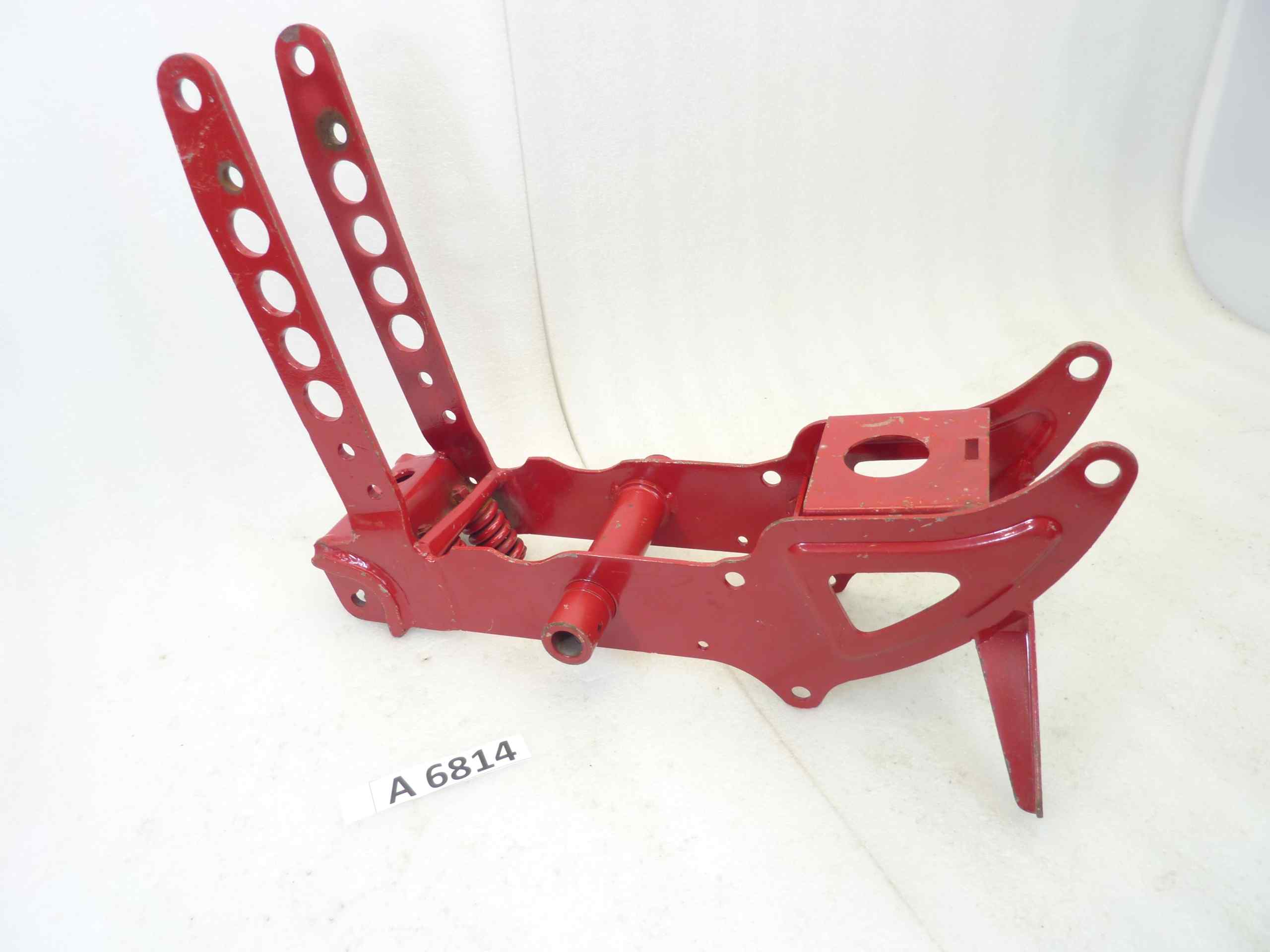 Telaio posteriore Guzzi Airone 250 supporto squadra cod T16015 4 fori nuovo fondo di magazzino - immagine 5