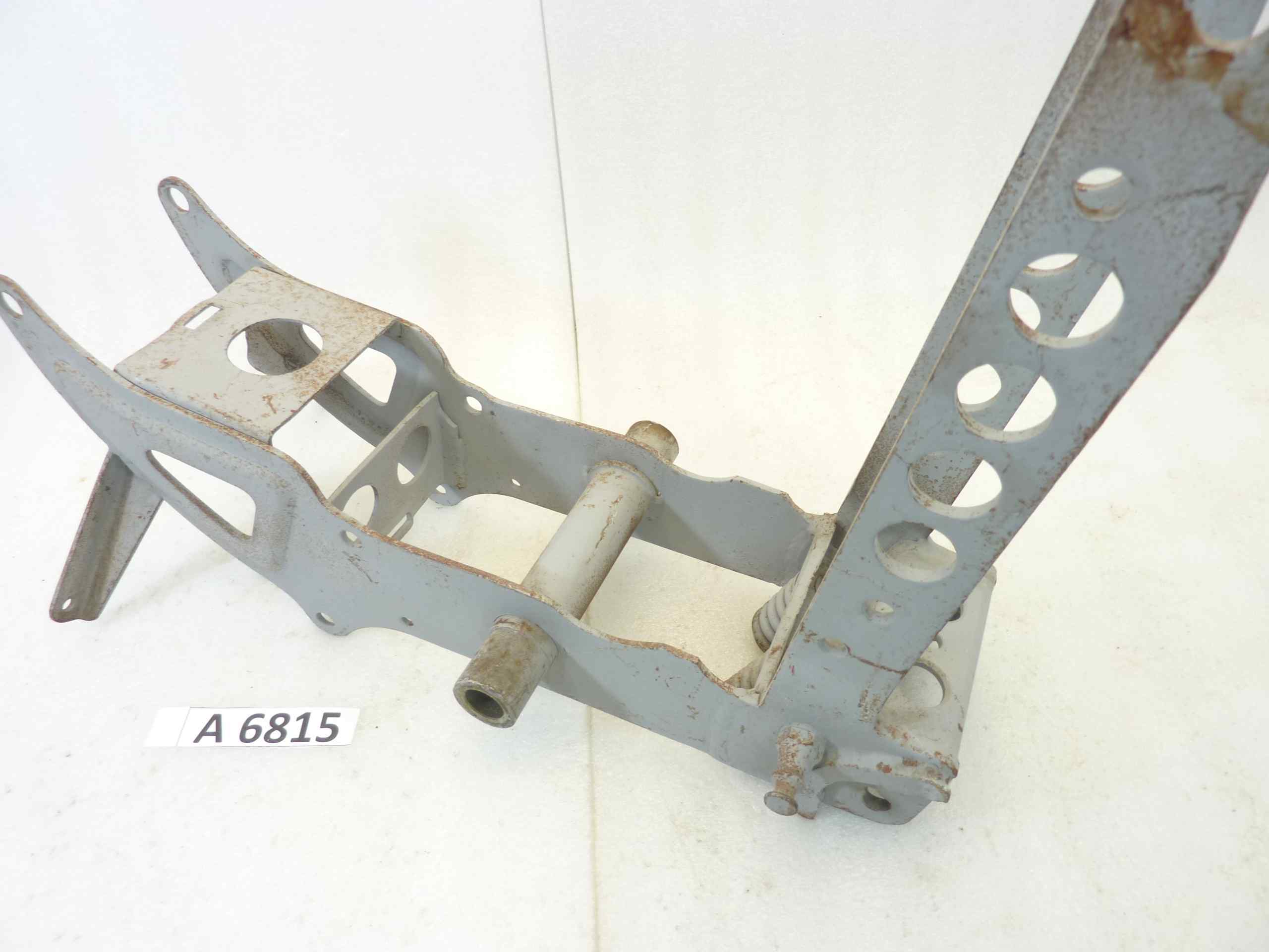 Telaio posteriore Guzzi Airone 250 supporto squadra cod T16015 grezzo 4 fori nuovo fondo di magazzino - immagine 4