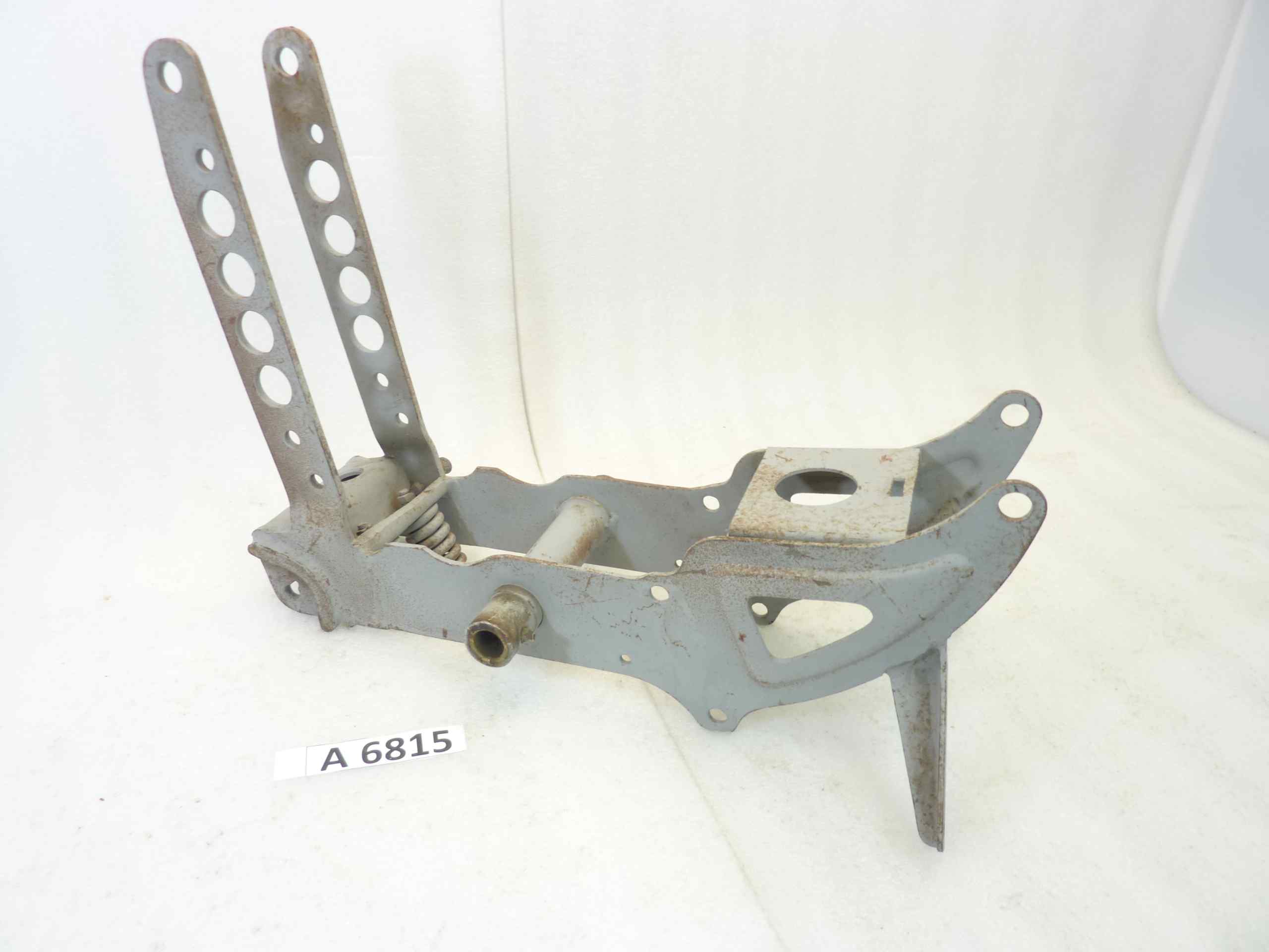 Telaio posteriore Guzzi Airone 250 supporto squadra cod T16015 grezzo 4 fori nuovo fondo di magazzino - immagine 5