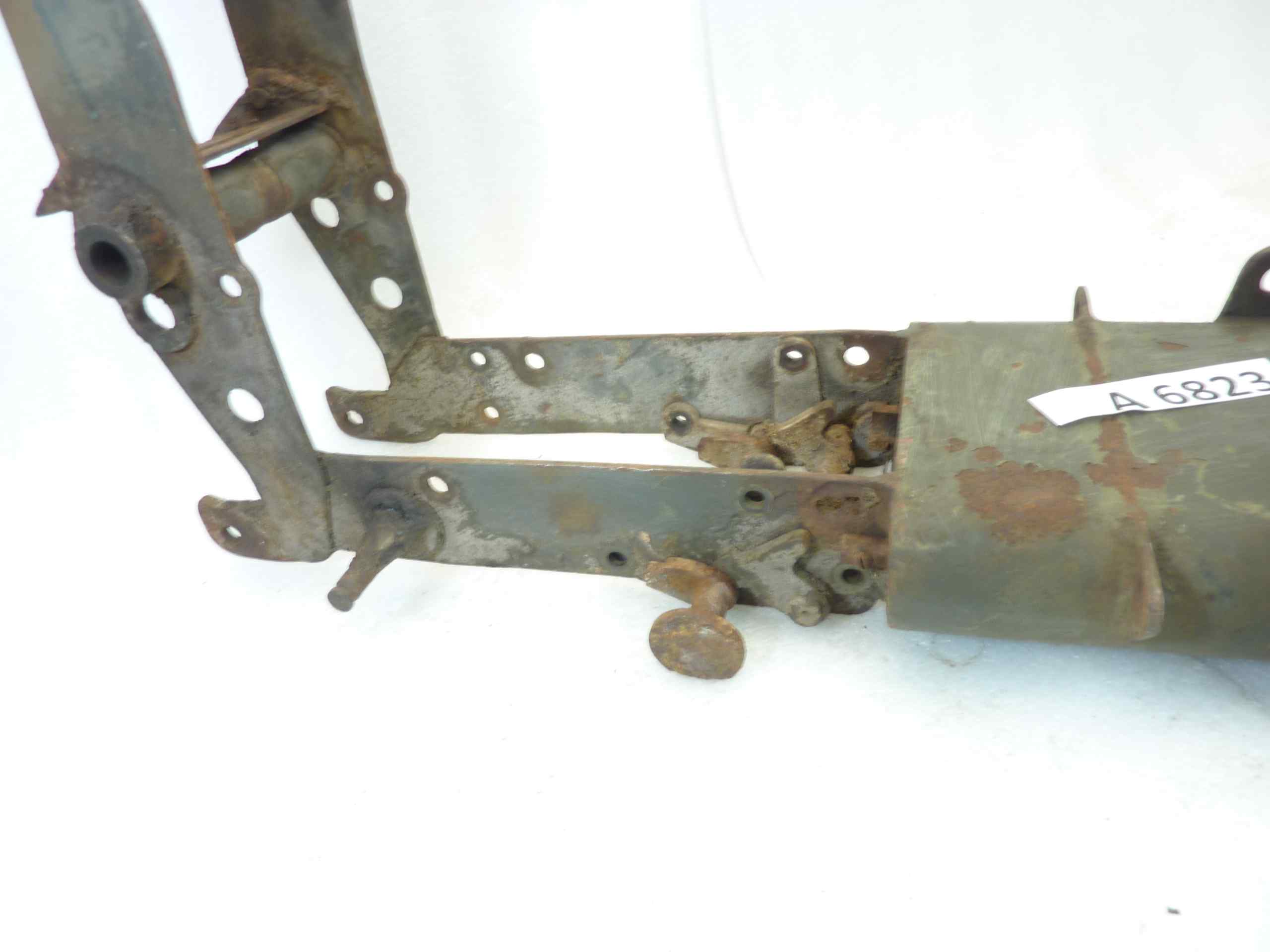 Telaio inferiore Guzzi Superalce cod T9706 supporto motore - immagine 7