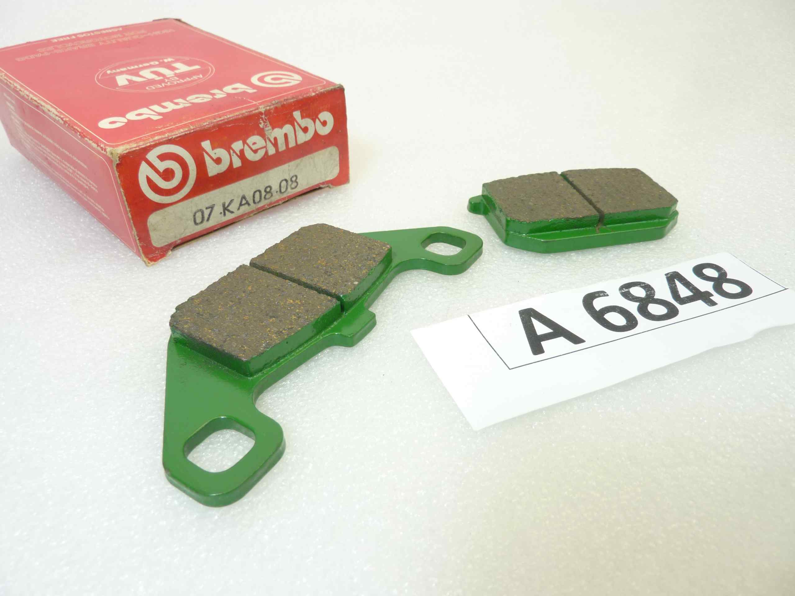 Pastiglie Brembo Kawasaki ZN 1300 Voyager 1987 cod 07KA0808 nuovo fondo di magazzino - immagine 2