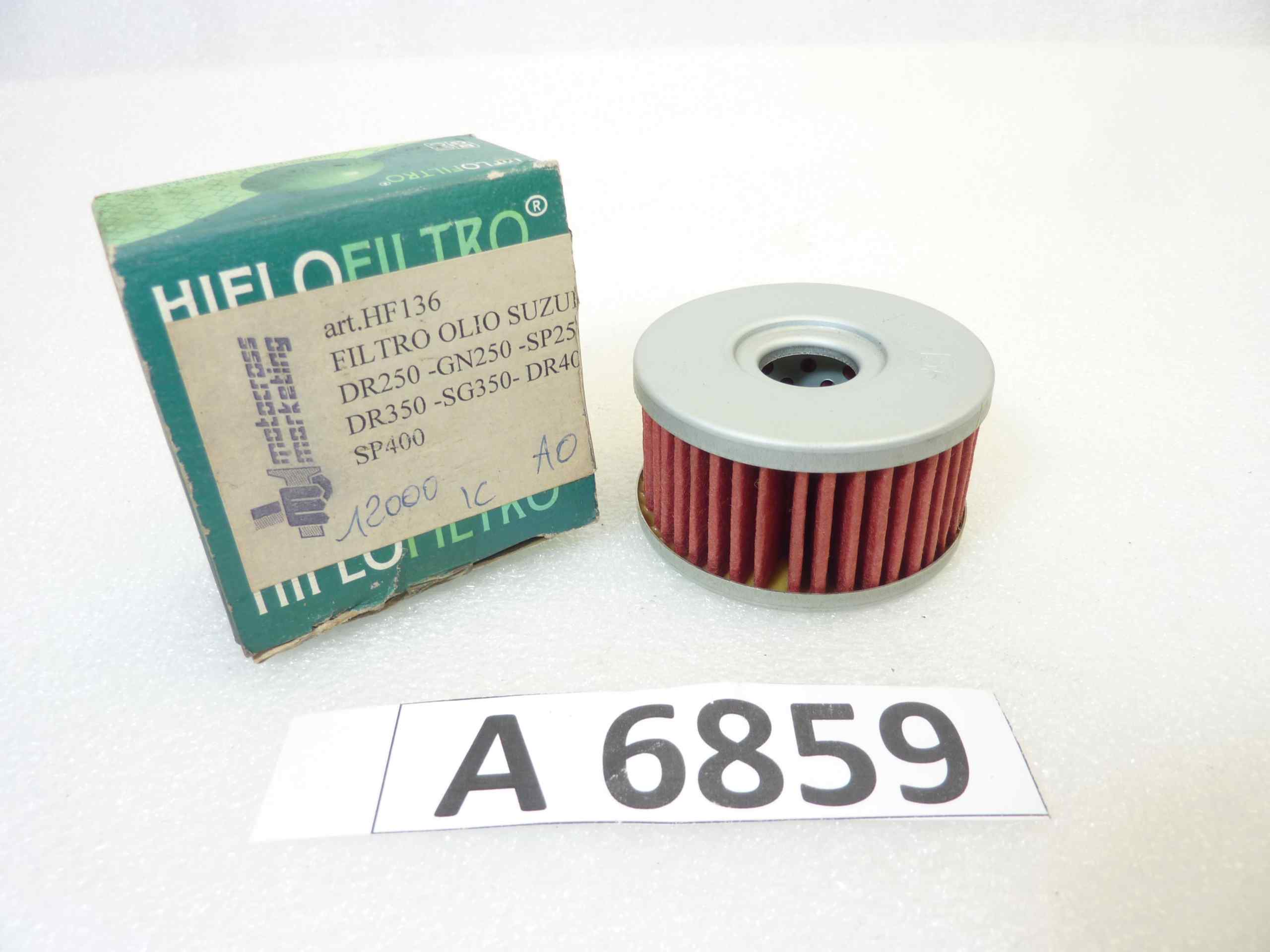 Filtro olio Hiflo HF136 Suzuki DR GN SP SG GN TU - vedi foto per modelli - nuovo fondo di magazzino
