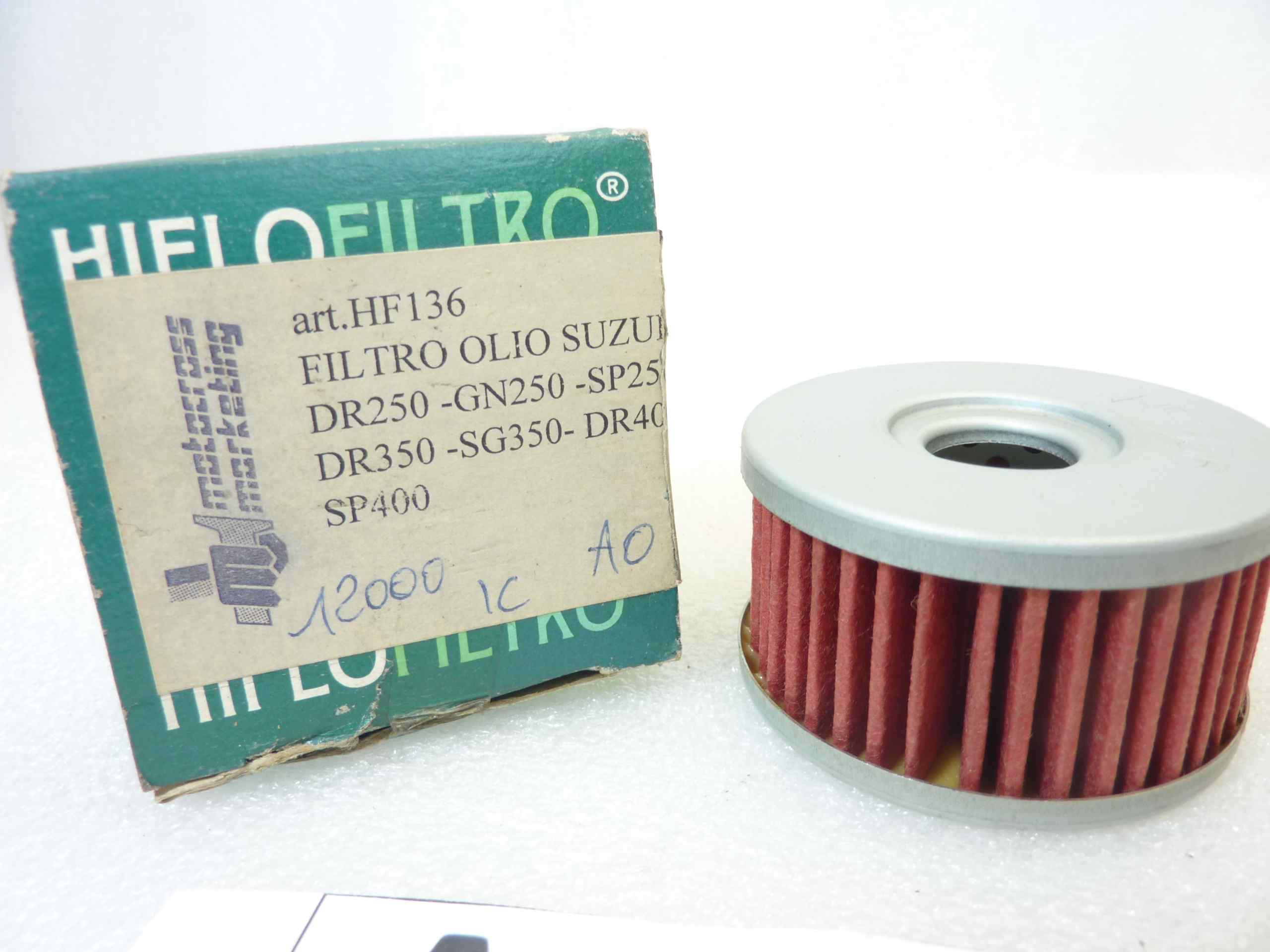 Filtro olio Hiflo HF136 Suzuki DR GN SP SG GN TU - vedi foto per modelli - nuovo fondo di magazzino - immagine 2