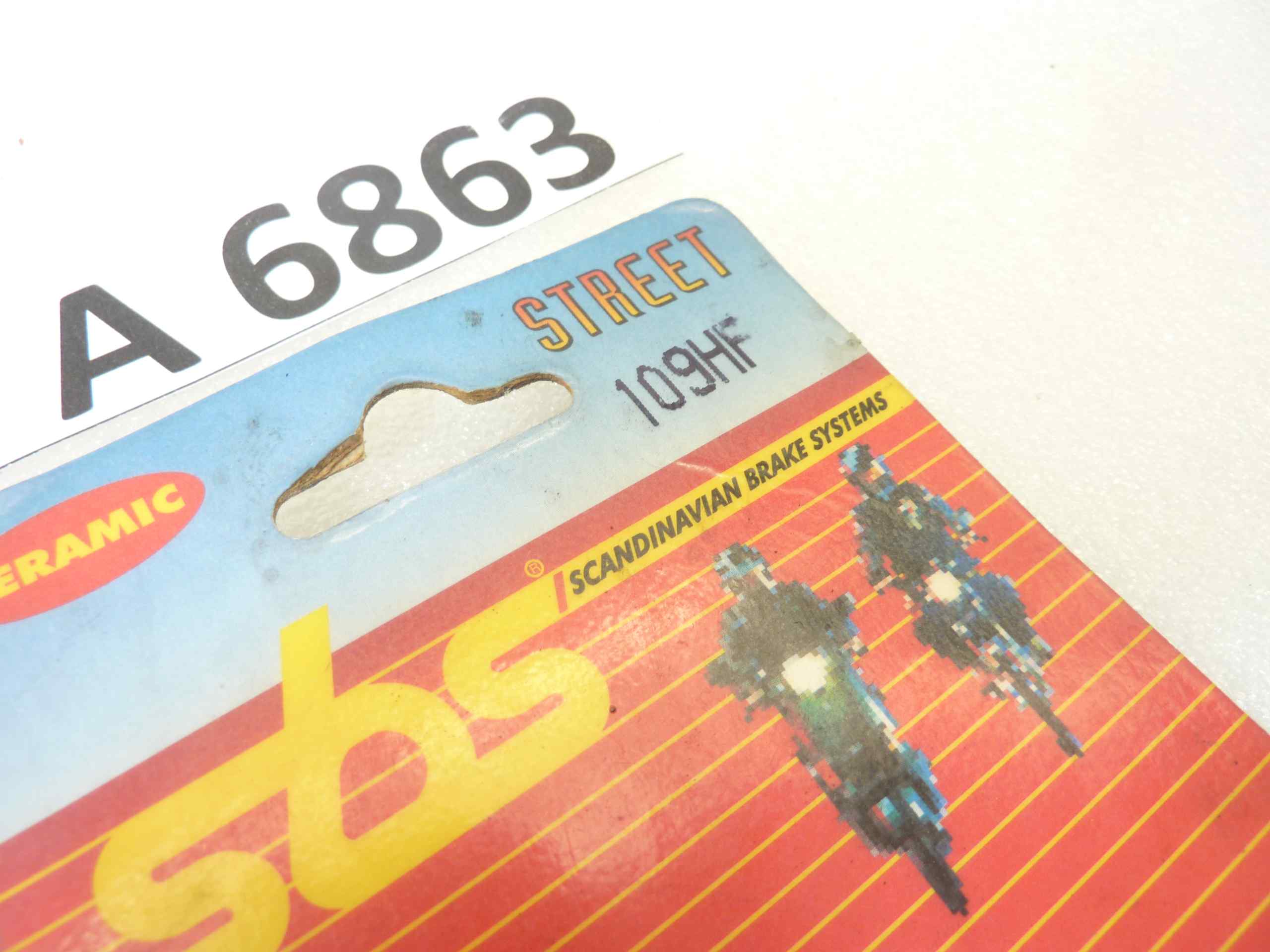 Pastiglie freno SBS 109HF posteriori nuovo fondo di magazzino - immagine 2
