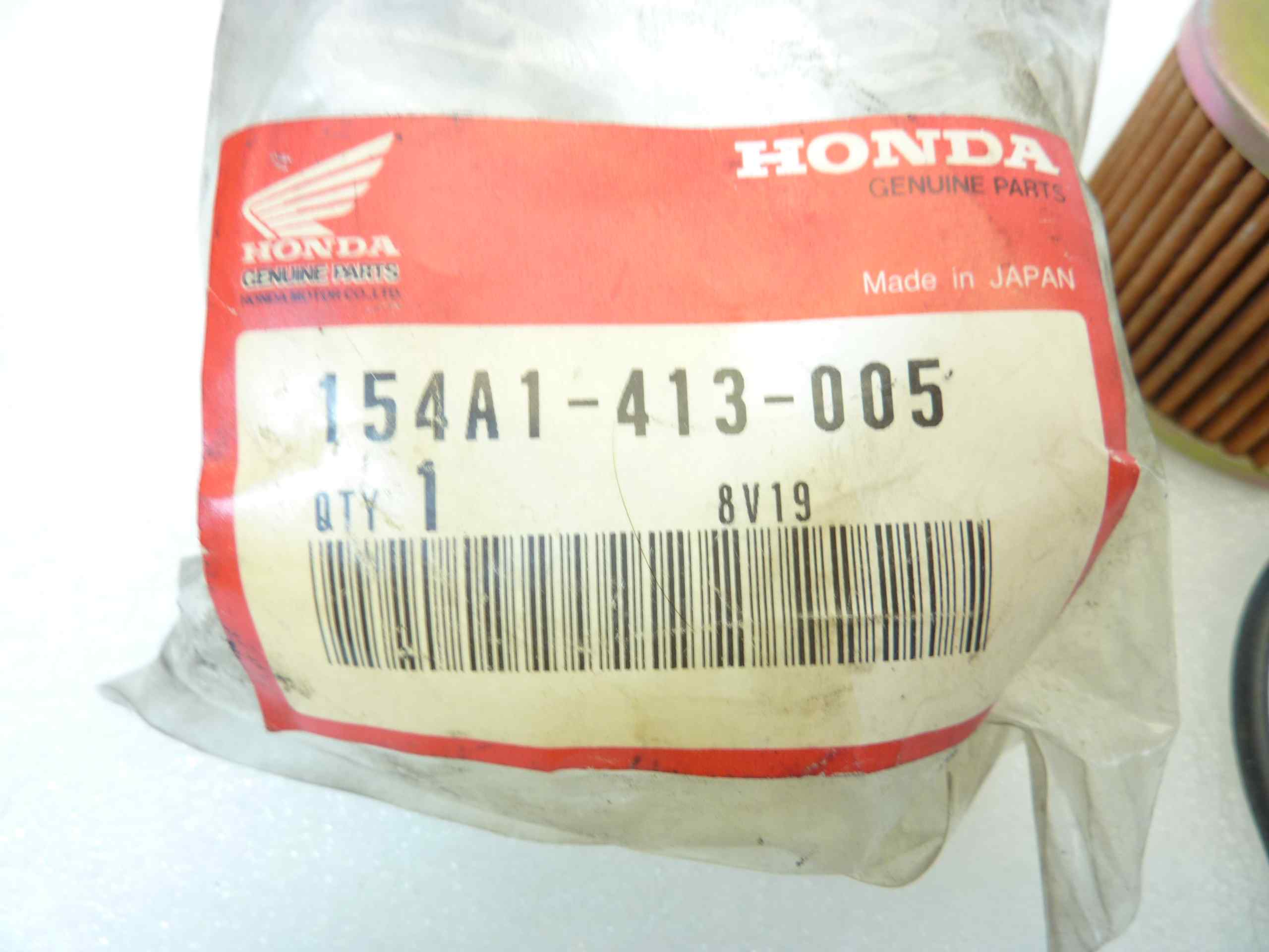 Filtro olio Honda 154A1 413005 CB250N 1978 nuovo fondo di magazzino - immagine 2
