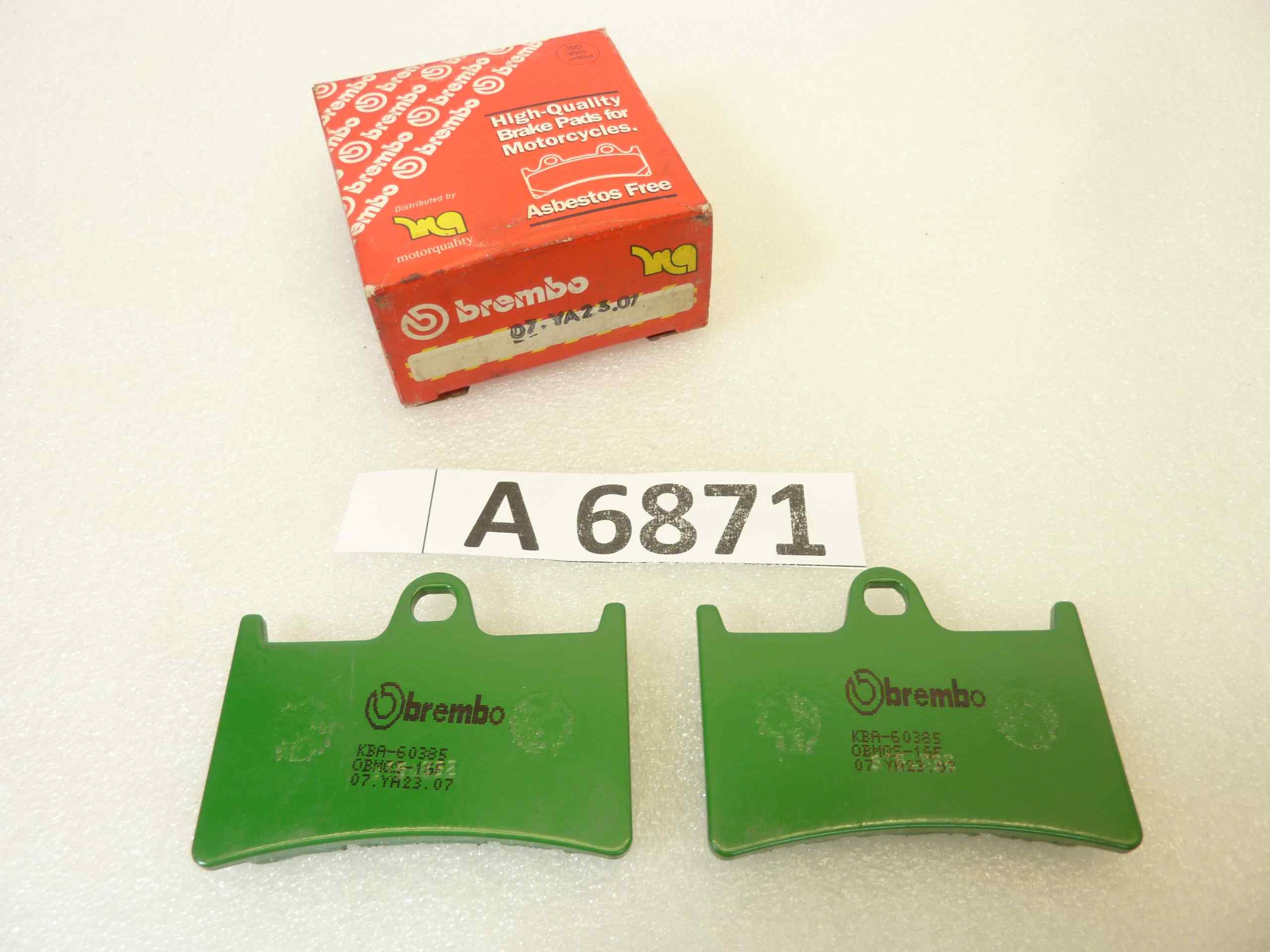 Pastiglie freno Brembo 07YA2307 Yamaha T-MAX 500 530 TMAX MT 07 TDM 900 FAZER 8 nuovo fondo di magazzino