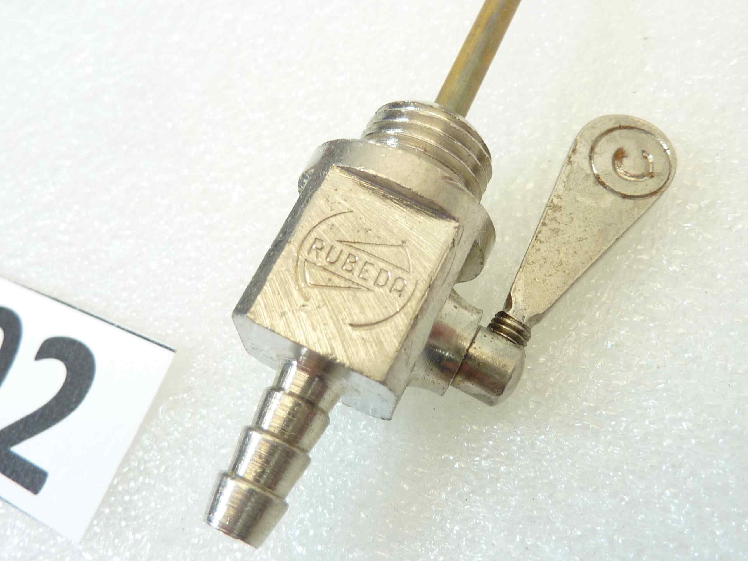 Rubinetto benzina Rubeda diam filetto 13 mm nuovo fondo di magazzino - immagine 4