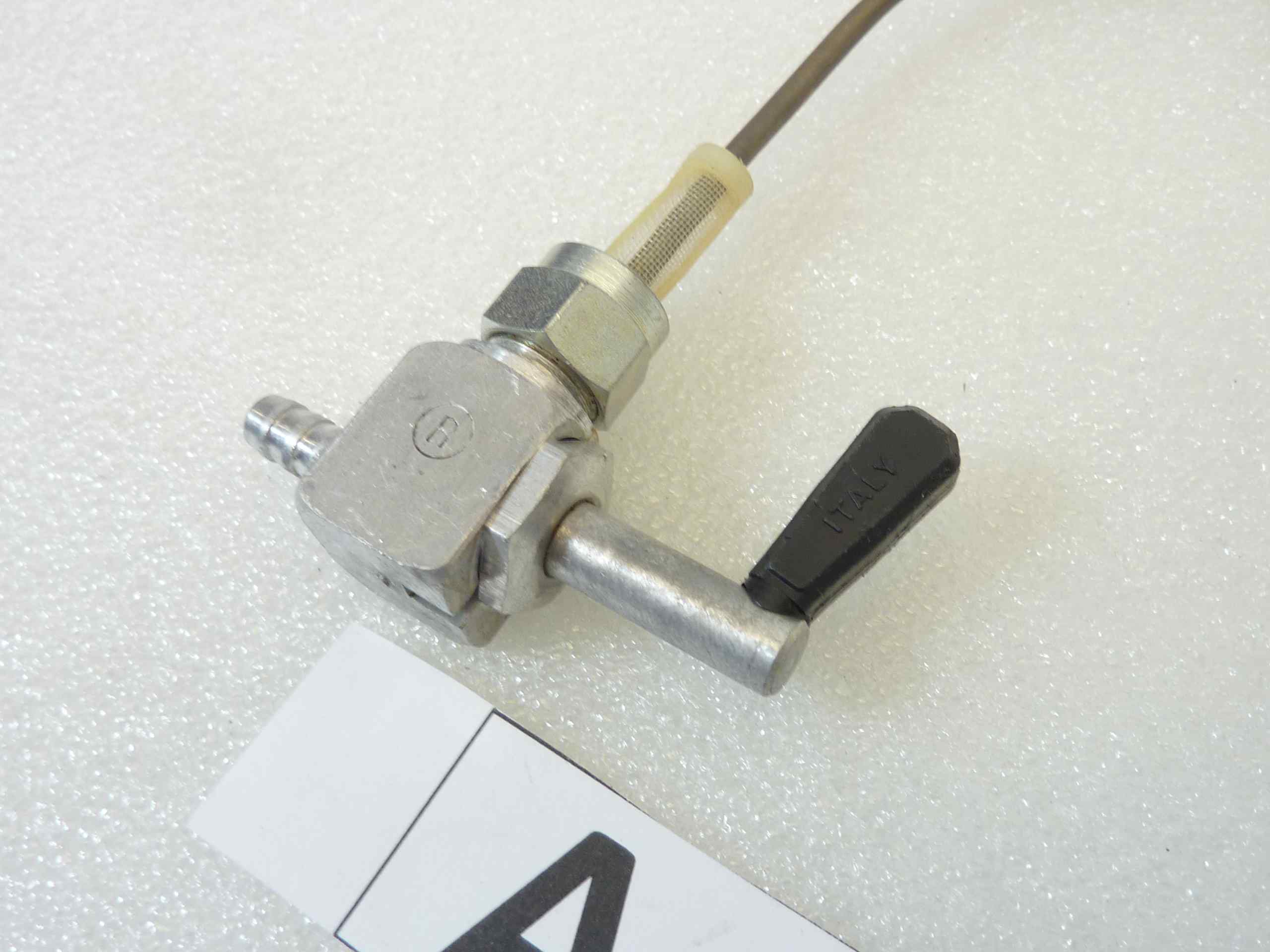 Rubinetto benzina Paioli diam filetto 12 mm nuovo fondo di magazzino - immagine 2