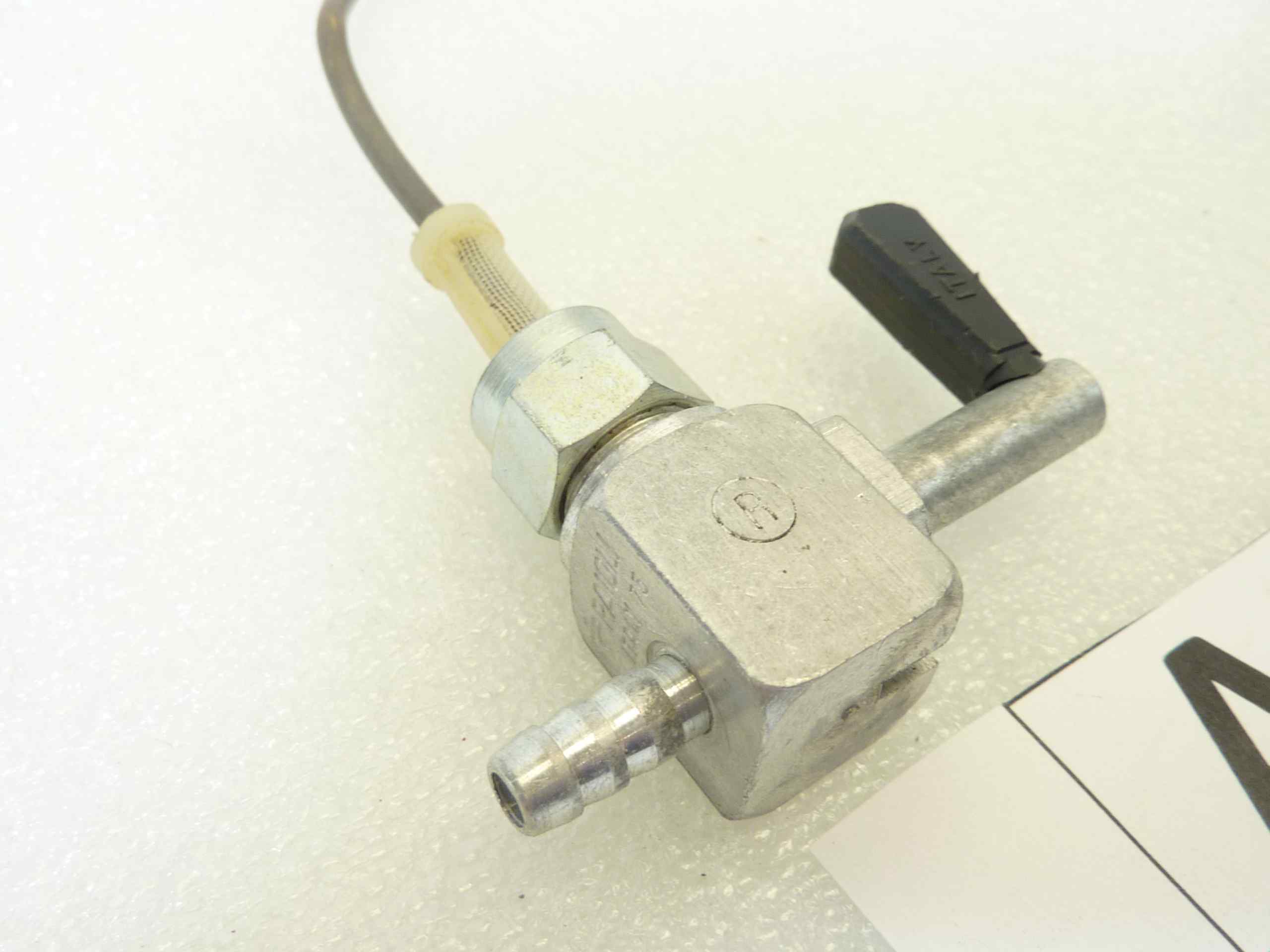 Rubinetto benzina Paioli diam filetto 12 mm nuovo fondo di magazzino - immagine 3