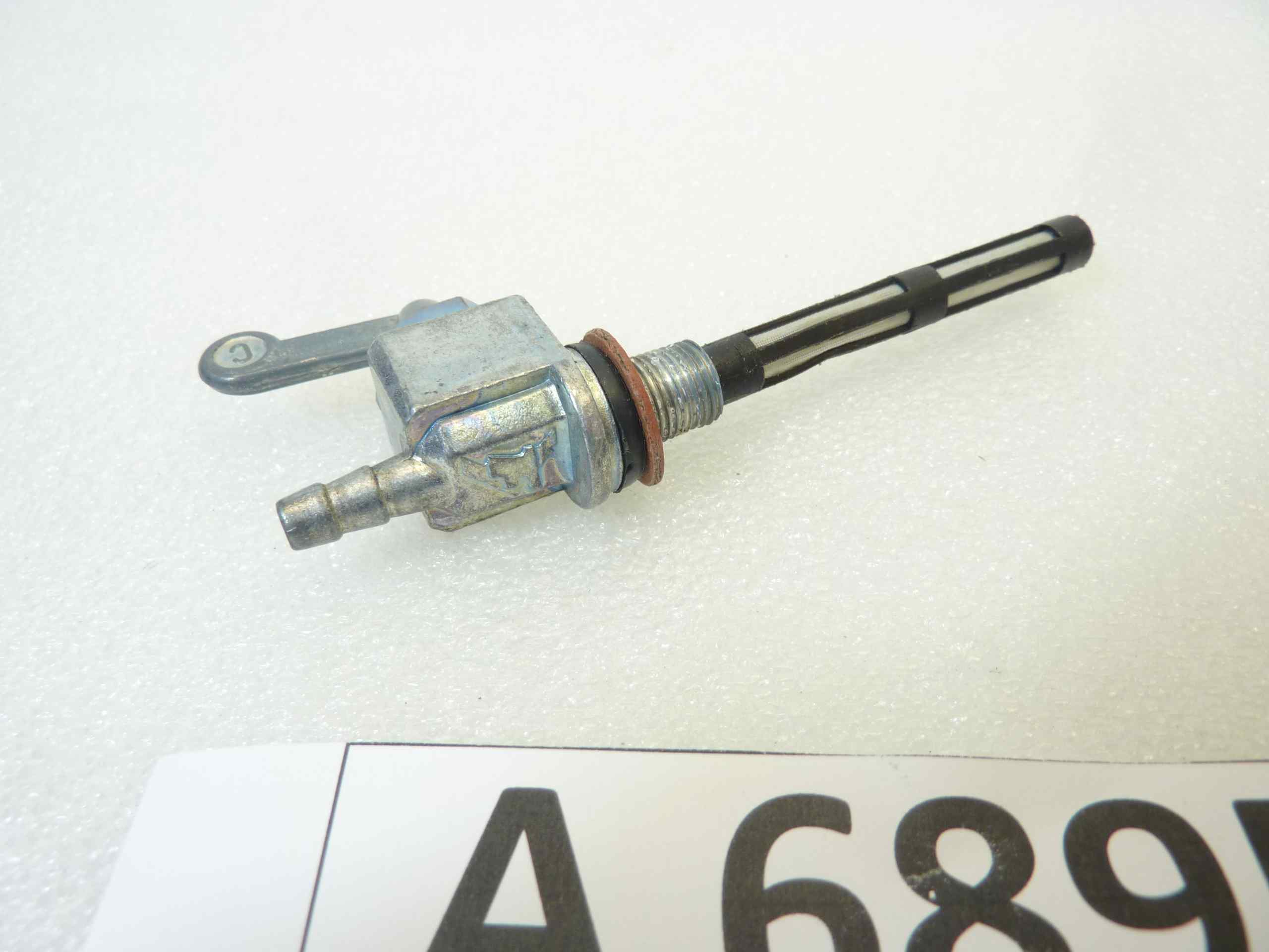 Rubinetto benzina Moto epoca diam filetto 10 mm nuovo fondo di magazzino - immagine 2