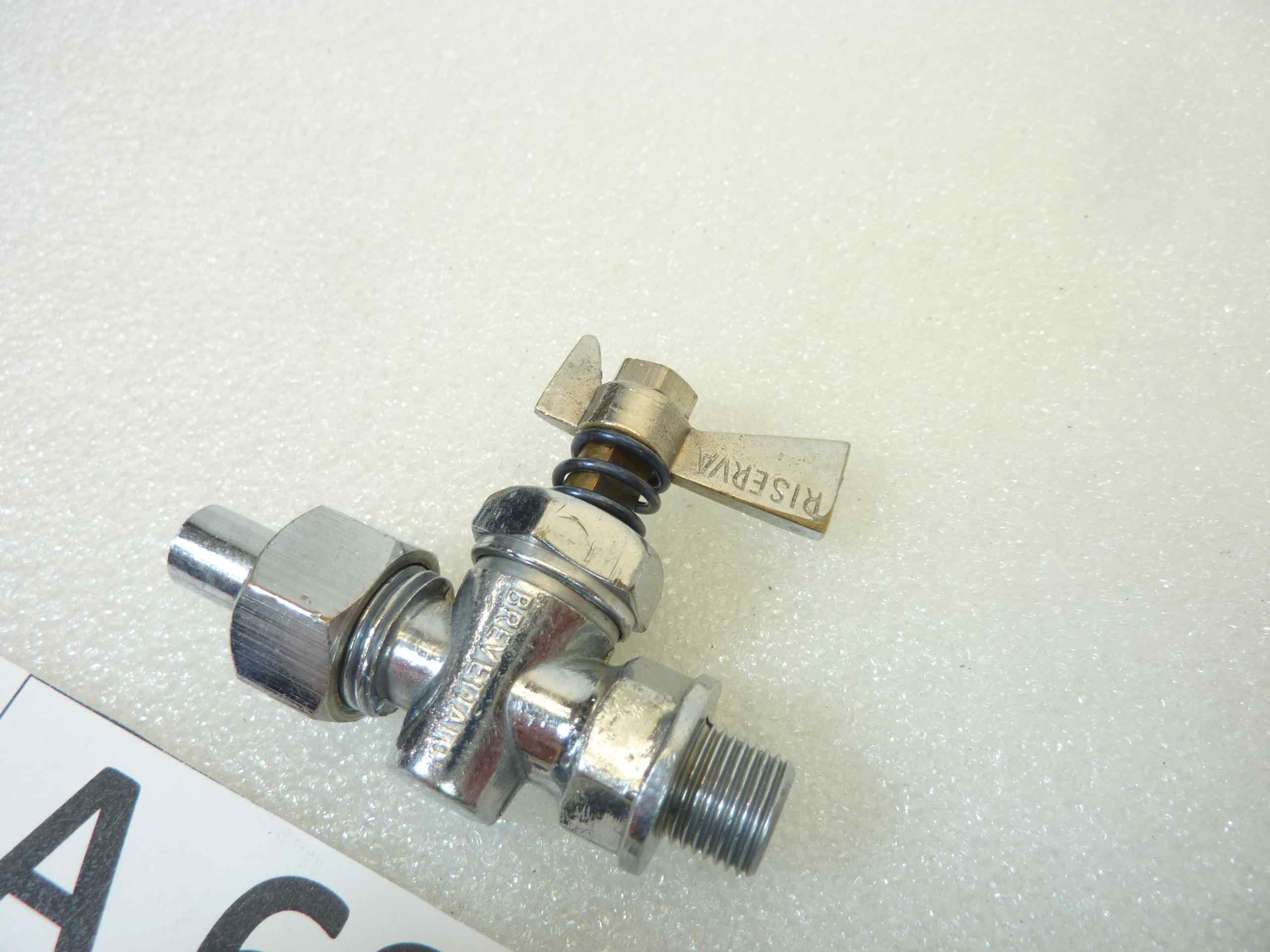 Rubinetto olio Moto epoca diam filetto 13 mm e 9,8 mm nuovo fondo di magazzino - immagine 2