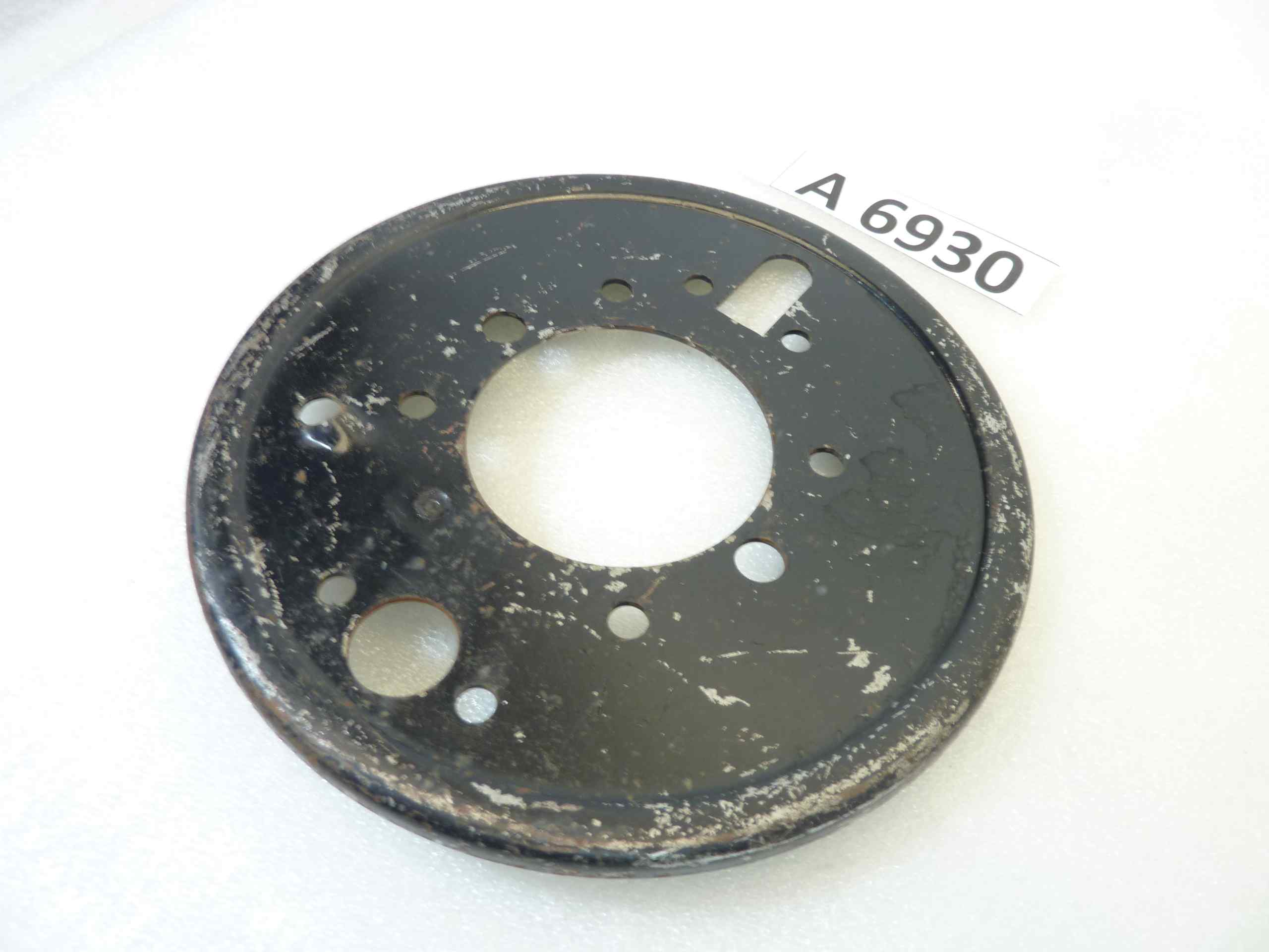 Disco portaceppi destro Guzzi Ercolino 192 26689 26635200 nuovo fondo di magazzino - immagine 2