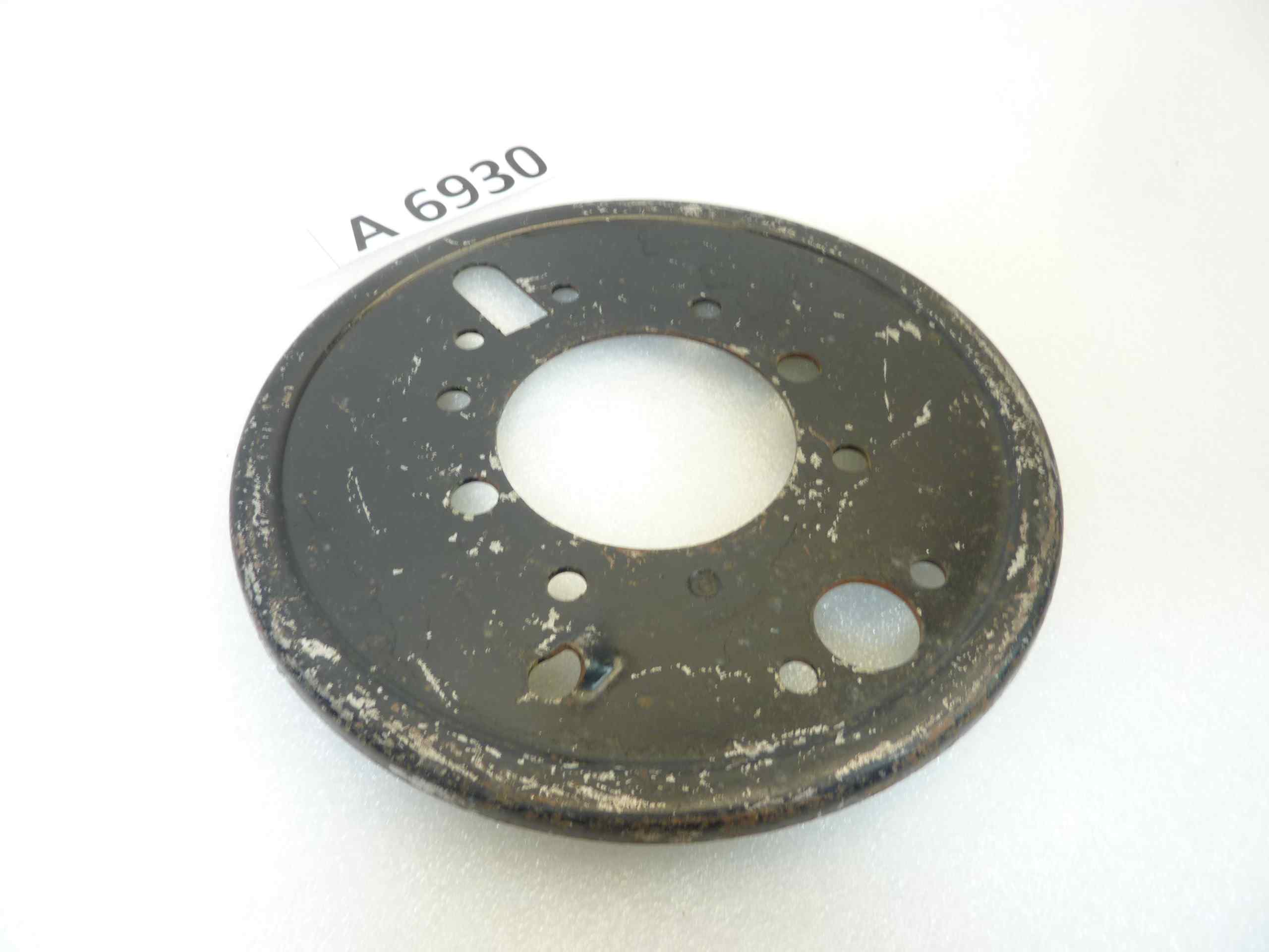 Disco portaceppi destro Guzzi Ercolino 192 26689 26635200 nuovo fondo di magazzino - immagine 3