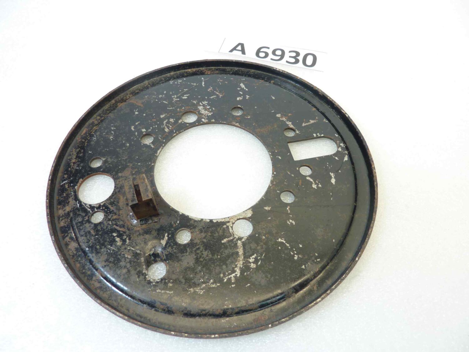 Disco portaceppi destro Guzzi Ercolino 192 26689 26635200 nuovo fondo di magazzino - immagine 4