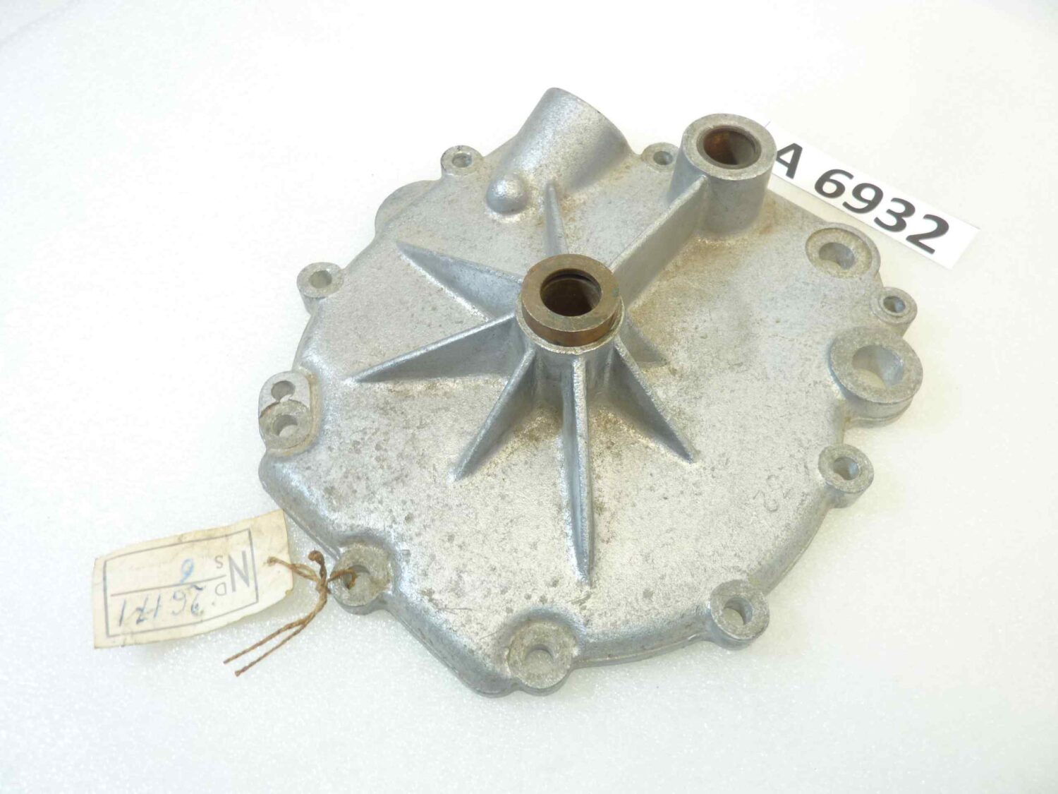 Coperchio scatola cambio Guzzi Ercolino 192 26171 nuovo fondo di magazzino - immagine 2