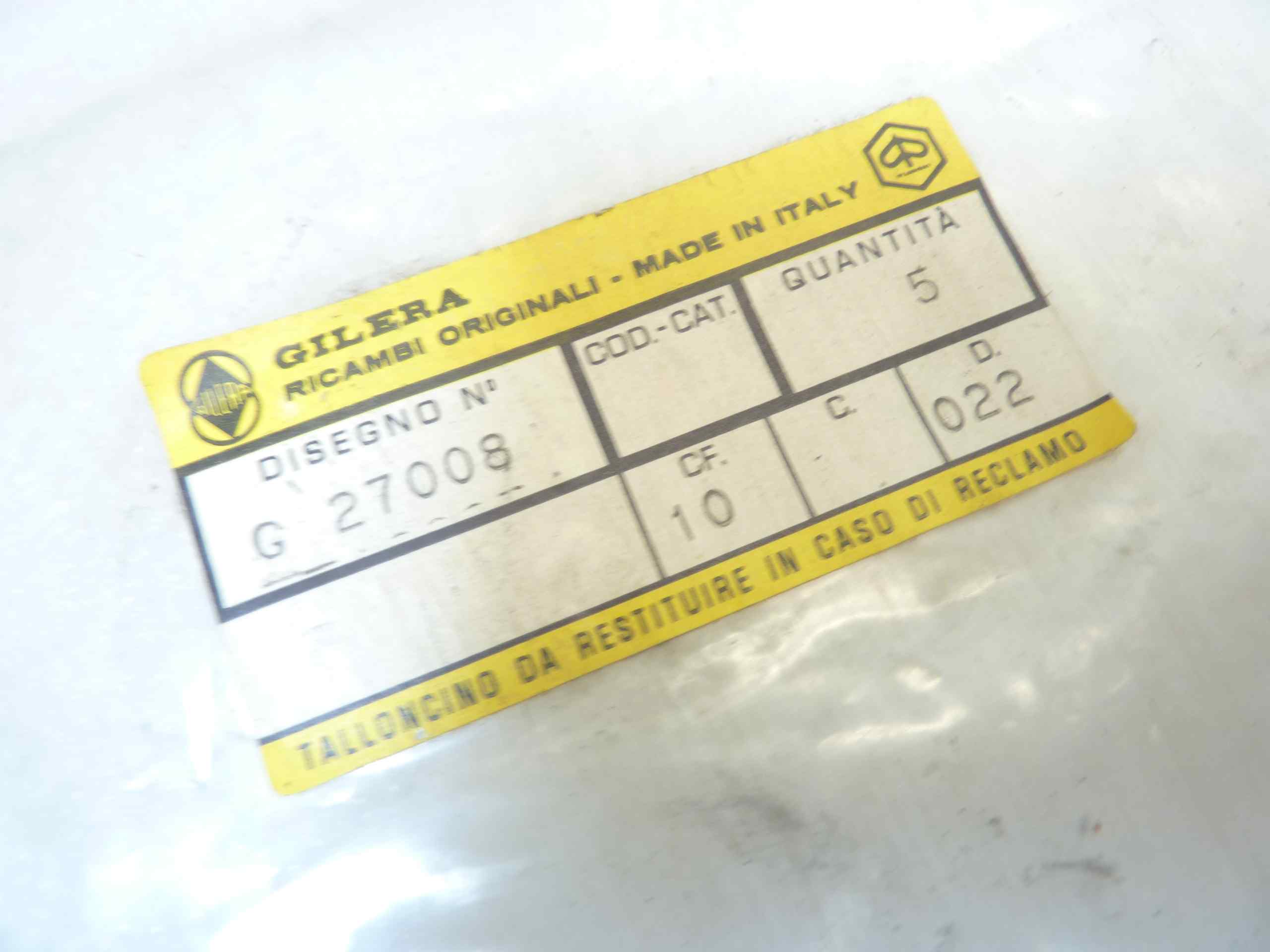 Guarnizione Gilera 125 4T G 27008 nuovo fondo di magazzino - immagine 2