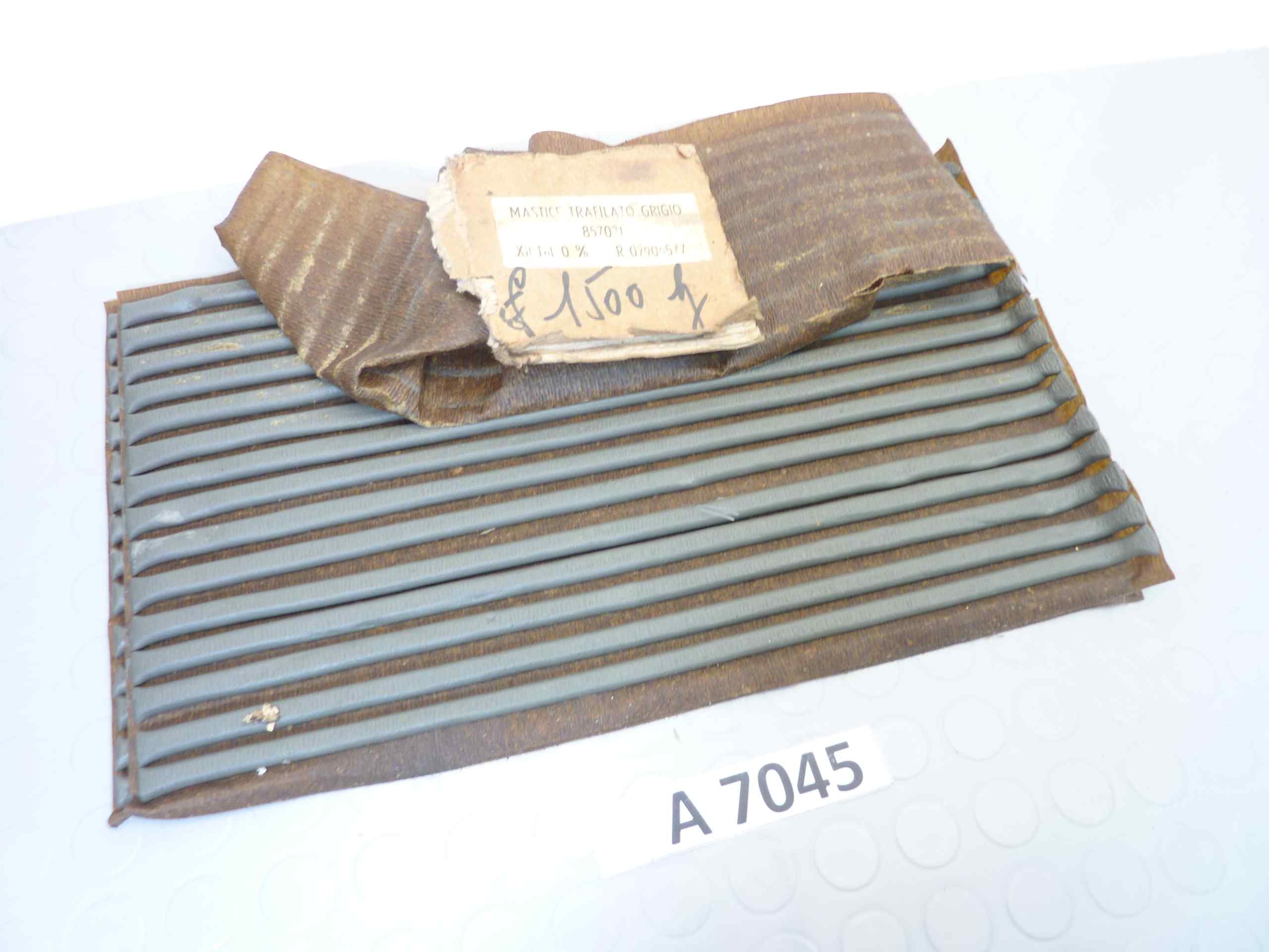 Mastice trafilato grigio 857021 15 strisce Xil Tol 0% R 02906577 nuovo fondo di magazzino