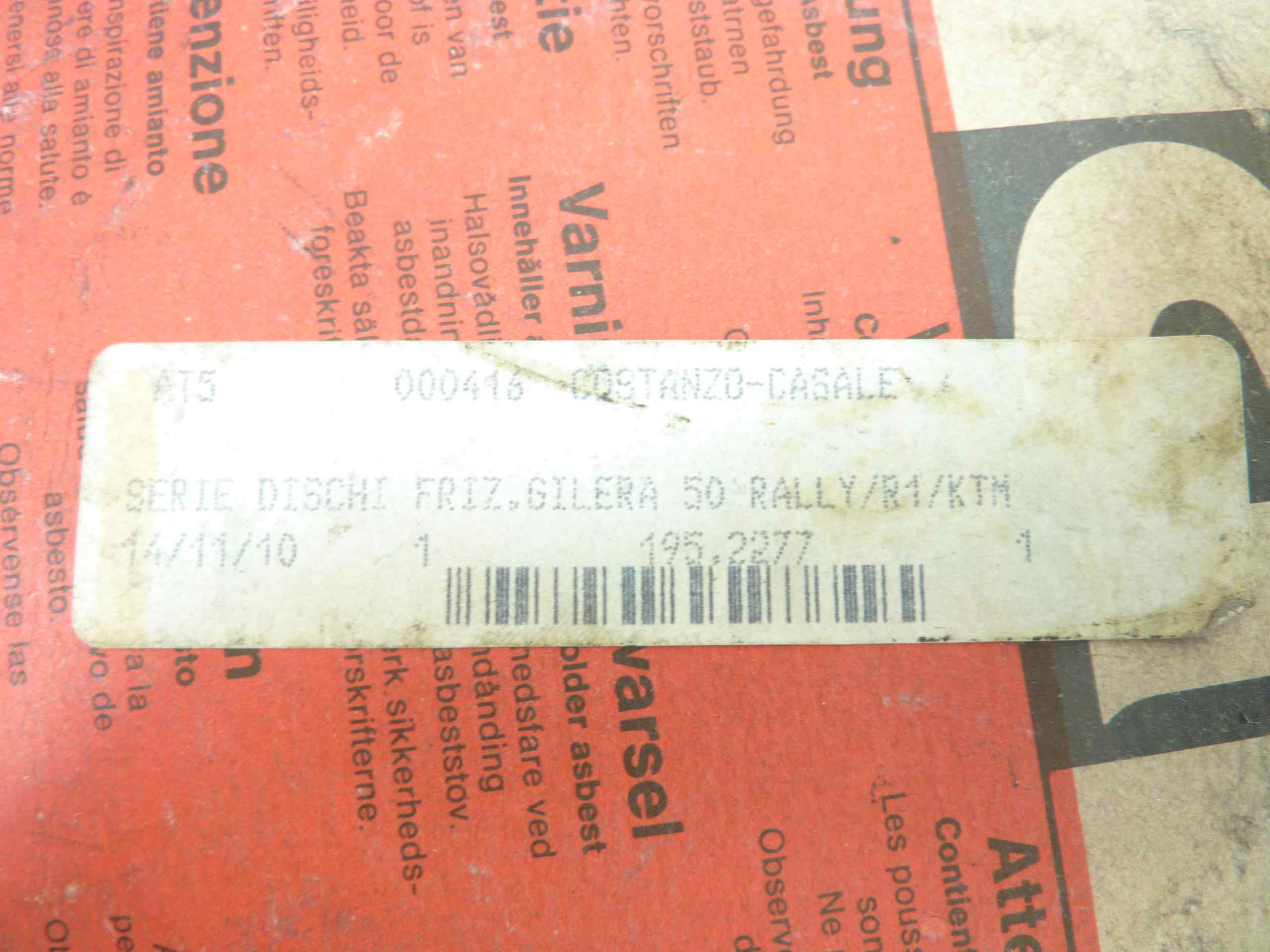 Dischi frizione Gilera 50 Rally R1 KTM 1952277 surflex nuovo fondo di magazzino - immagine 4