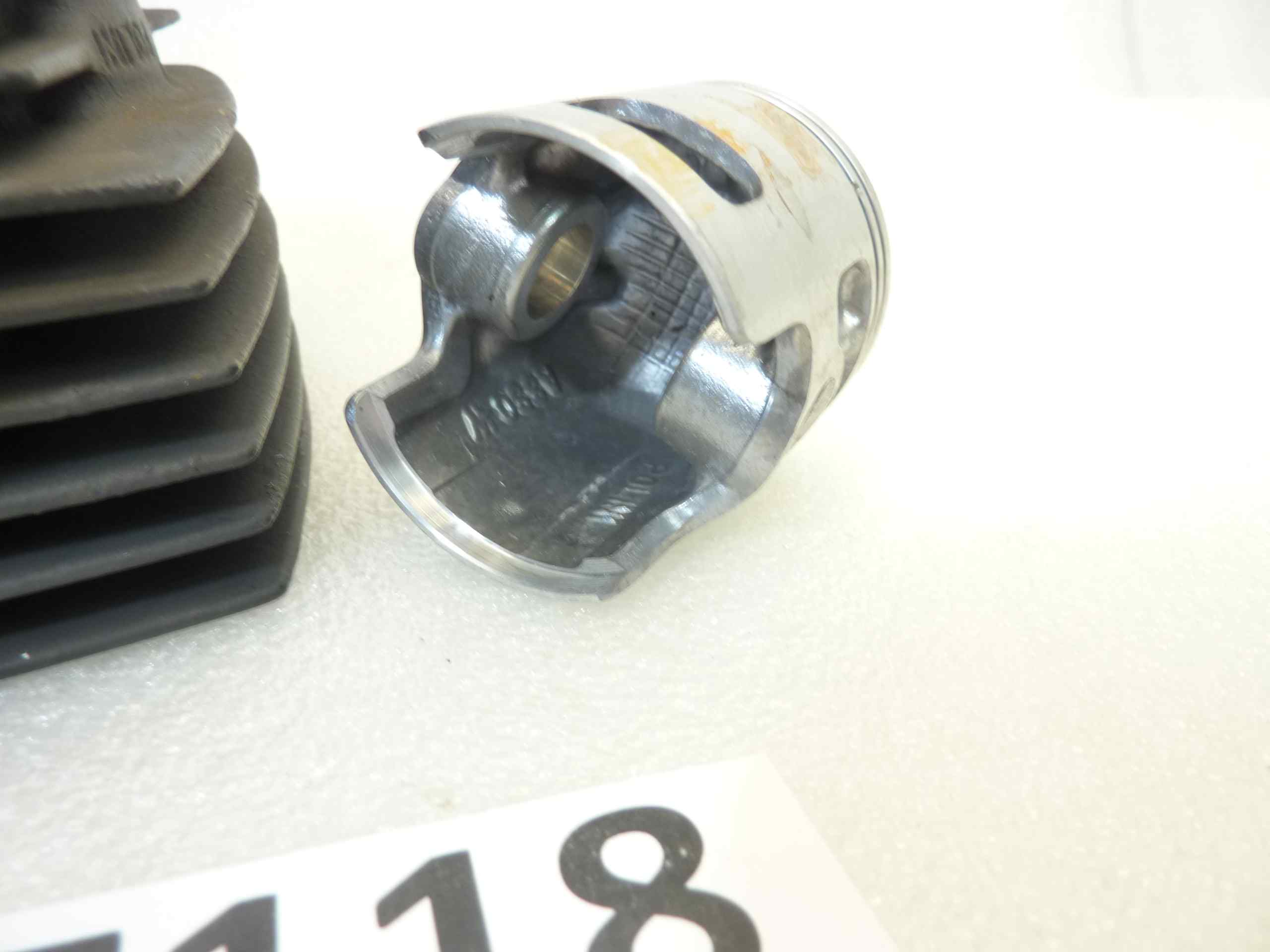 Pistone cilindro Polini 70cc ciclomotore Peugeot nuovo fondo di magazzino - immagine 7