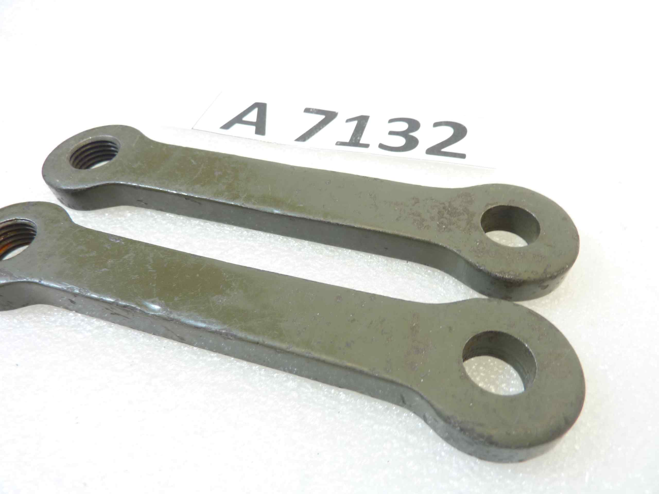 Coppia biscottini superiori militari moto epoca filettati interasse 105 mm diam fori 12,3 12,1 nuovo fondo di magazzino - immagine 4