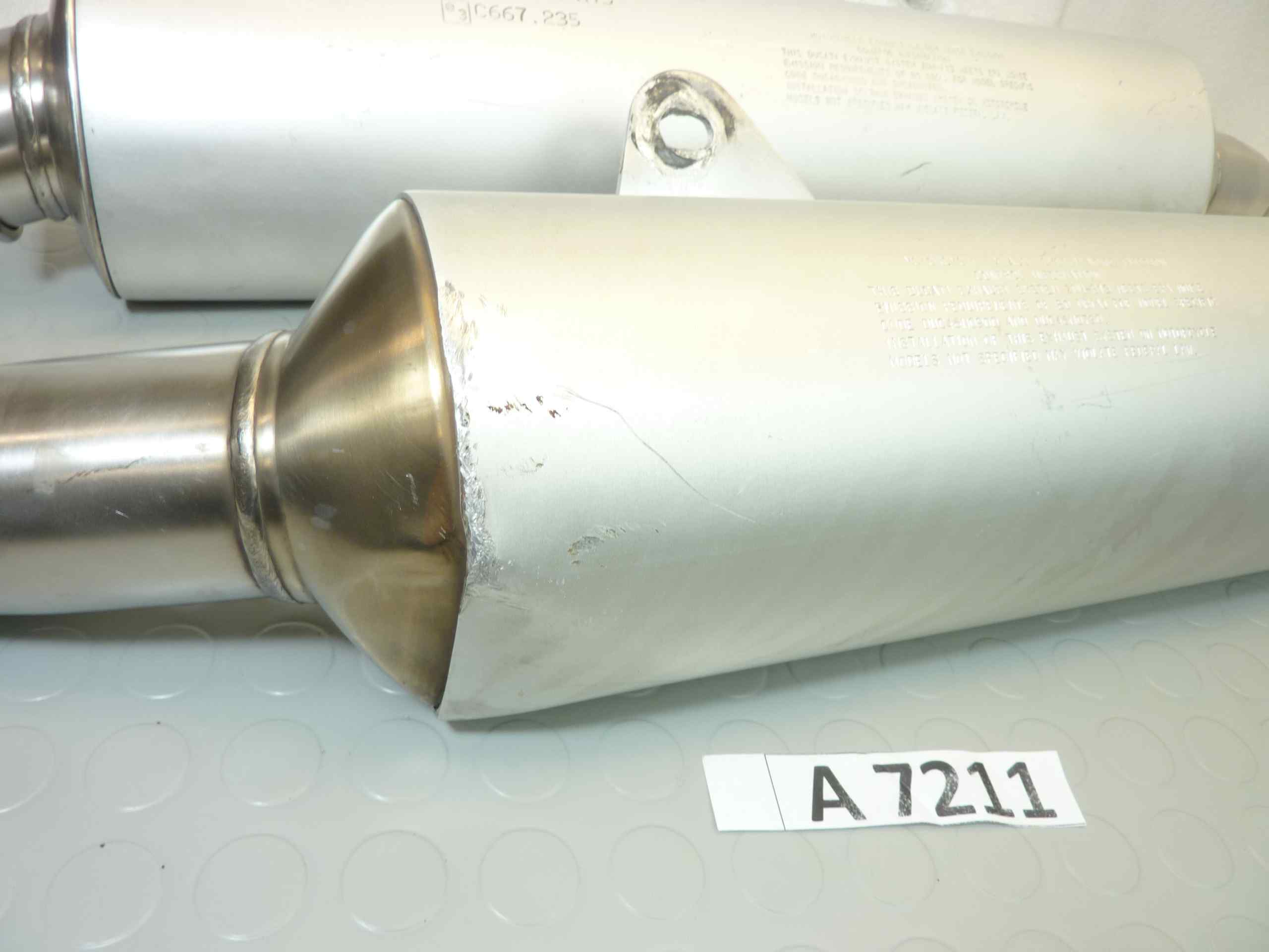Marmitte terminali Ducati Monster 600 1999 ZDM A13B13 C667235 Remus 57410352B 19 57310352B 19 - immagine 3