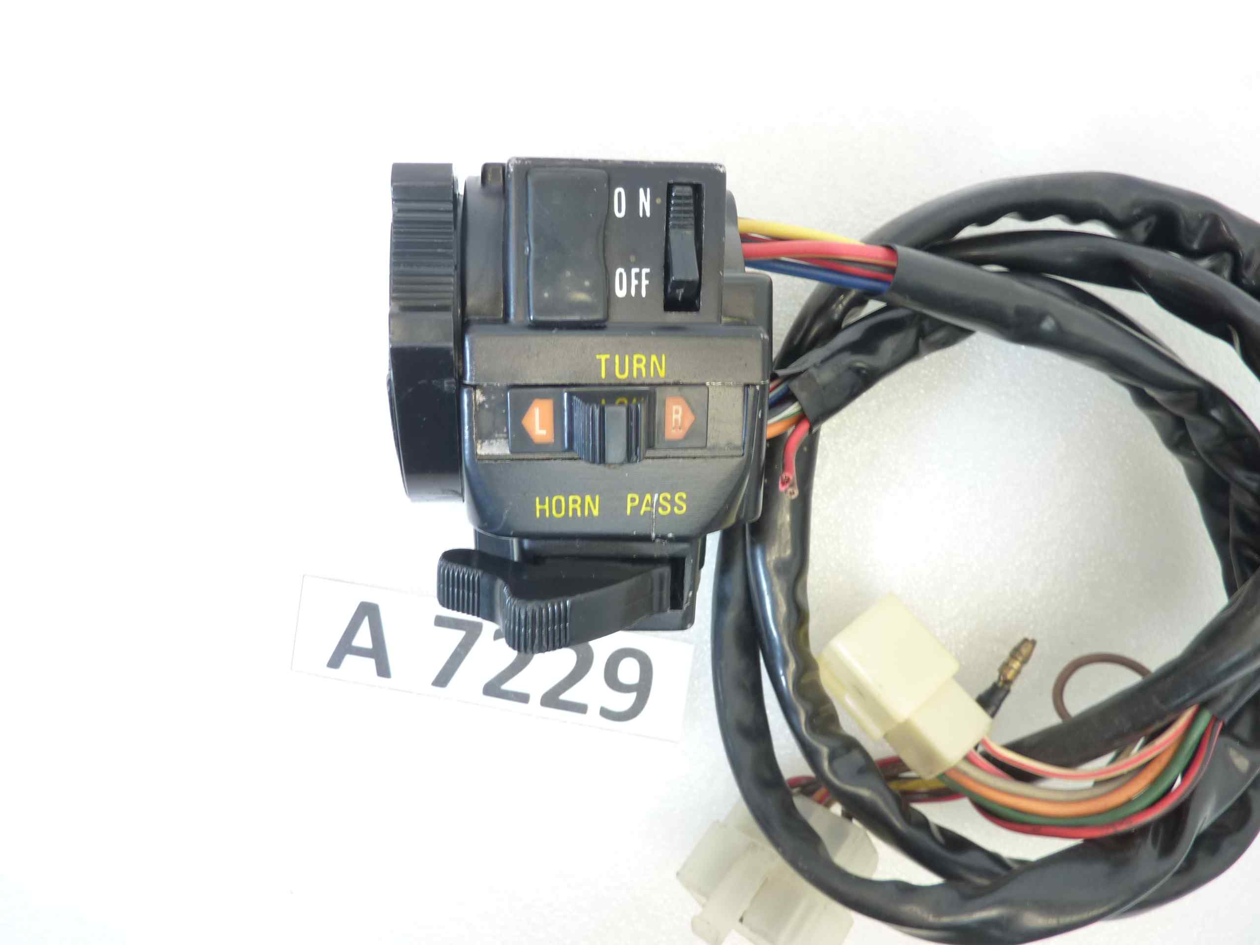 Comando manubrio devio luci Kawasaki KZ 1300 1980 - immagine 2