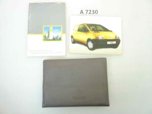 Libretto istruzioni manuale Renault Twingo 77 11 193 480 - NE 606 03 97 2° ed. Italienne piu' libretto centri assistenza e busta porta documenti
