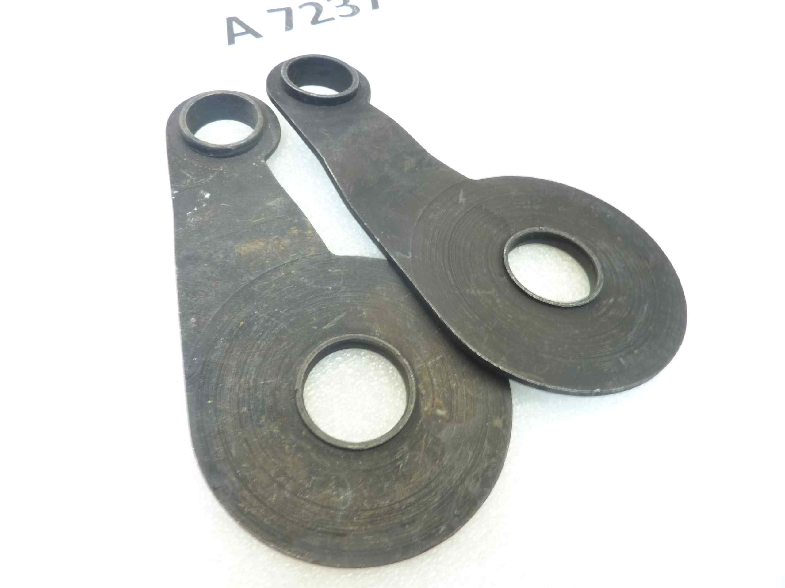 Coppia piastra oscillante Guzzi Alce Superalce GT 20 ammortizzatori posteriori grezze Dx T9135 Sx T9134 - immagine 3
