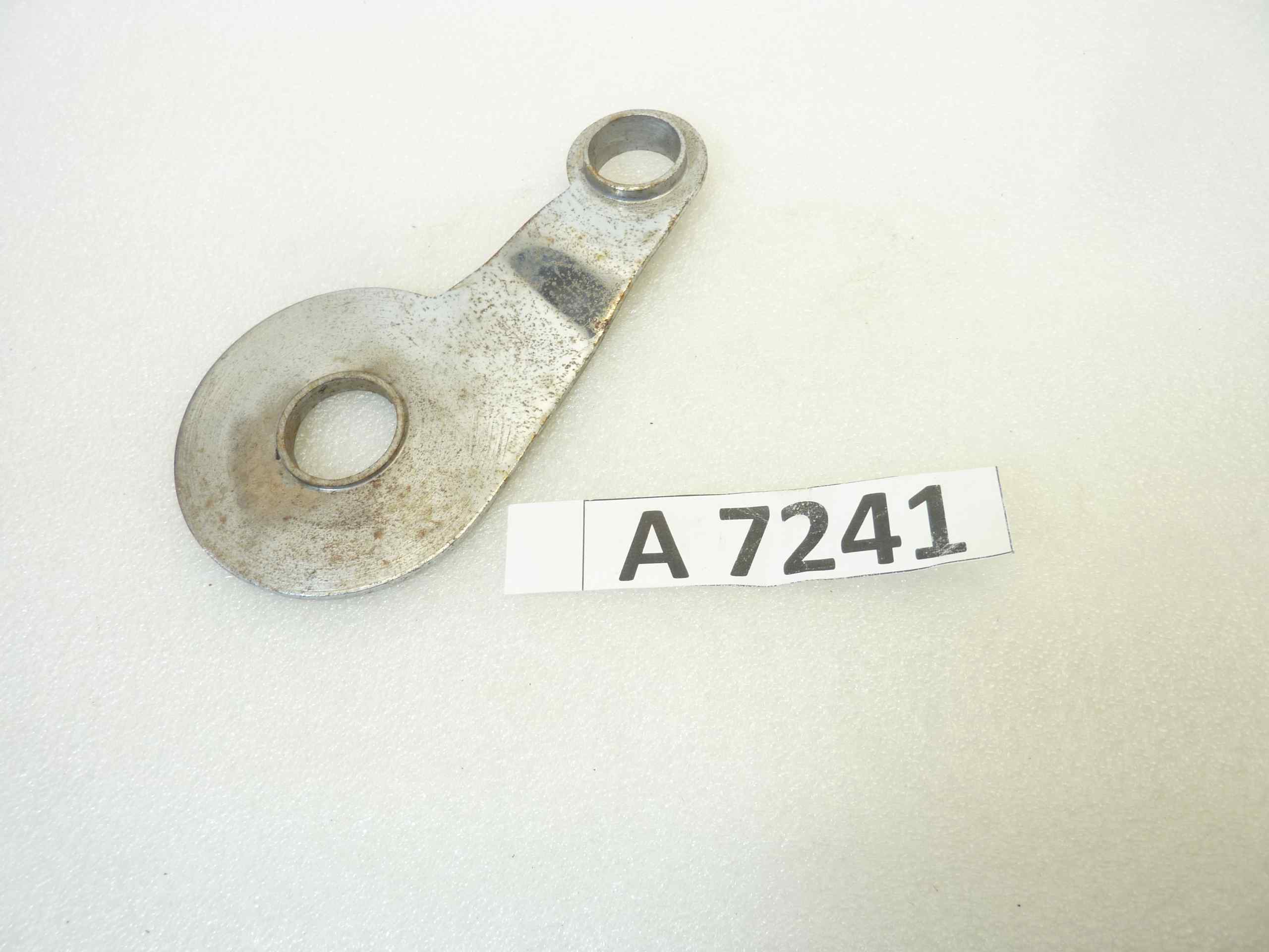 Piastra oscillante sinistra Guzzi Alce Superalce GT 20 ammortizzatori posteriori cromata cod T9134 - immagine 4