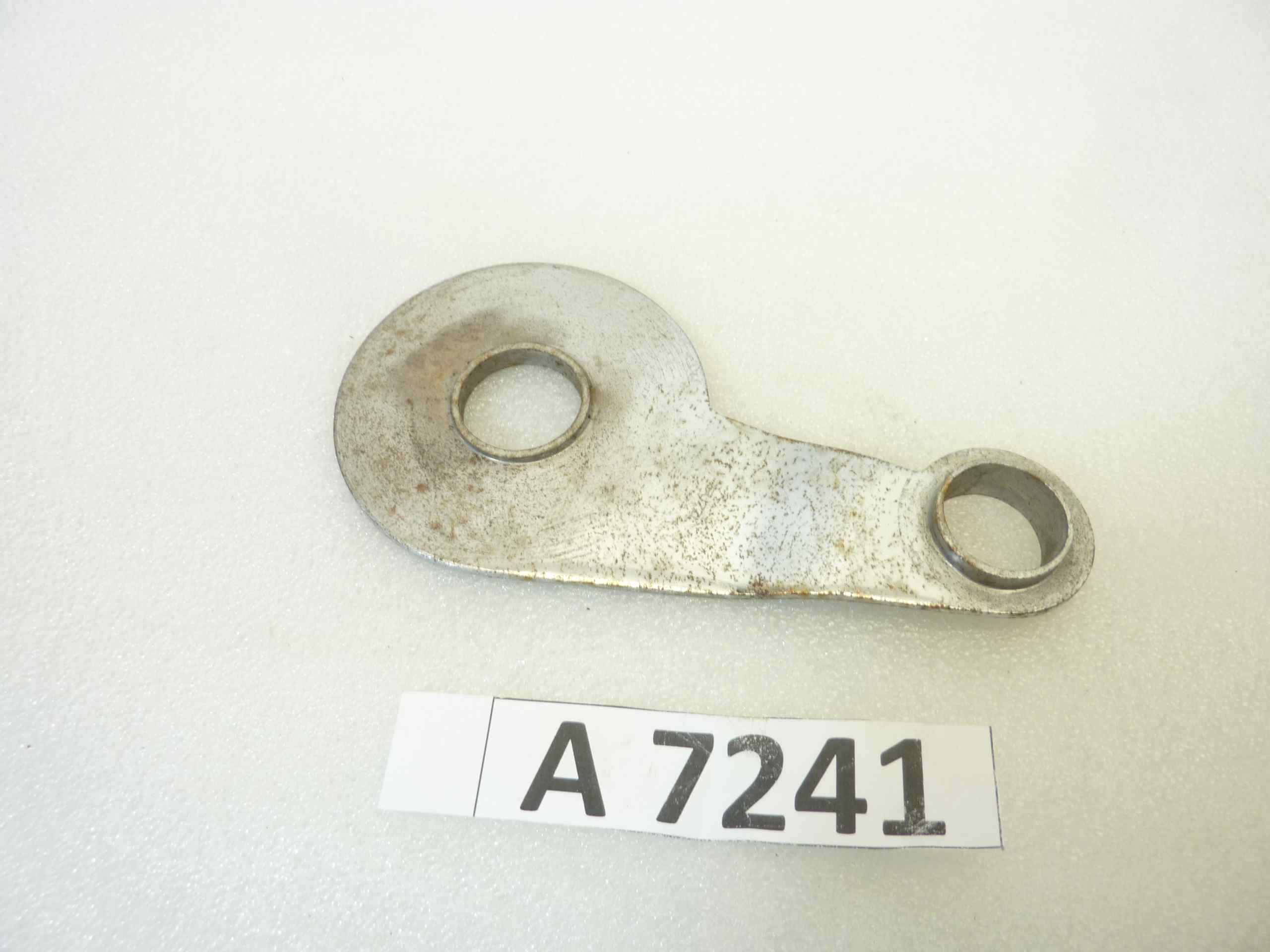 Piastra oscillante sinistra Guzzi Alce Superalce GT 20 ammortizzatori posteriori cromata cod T9134 - immagine 5
