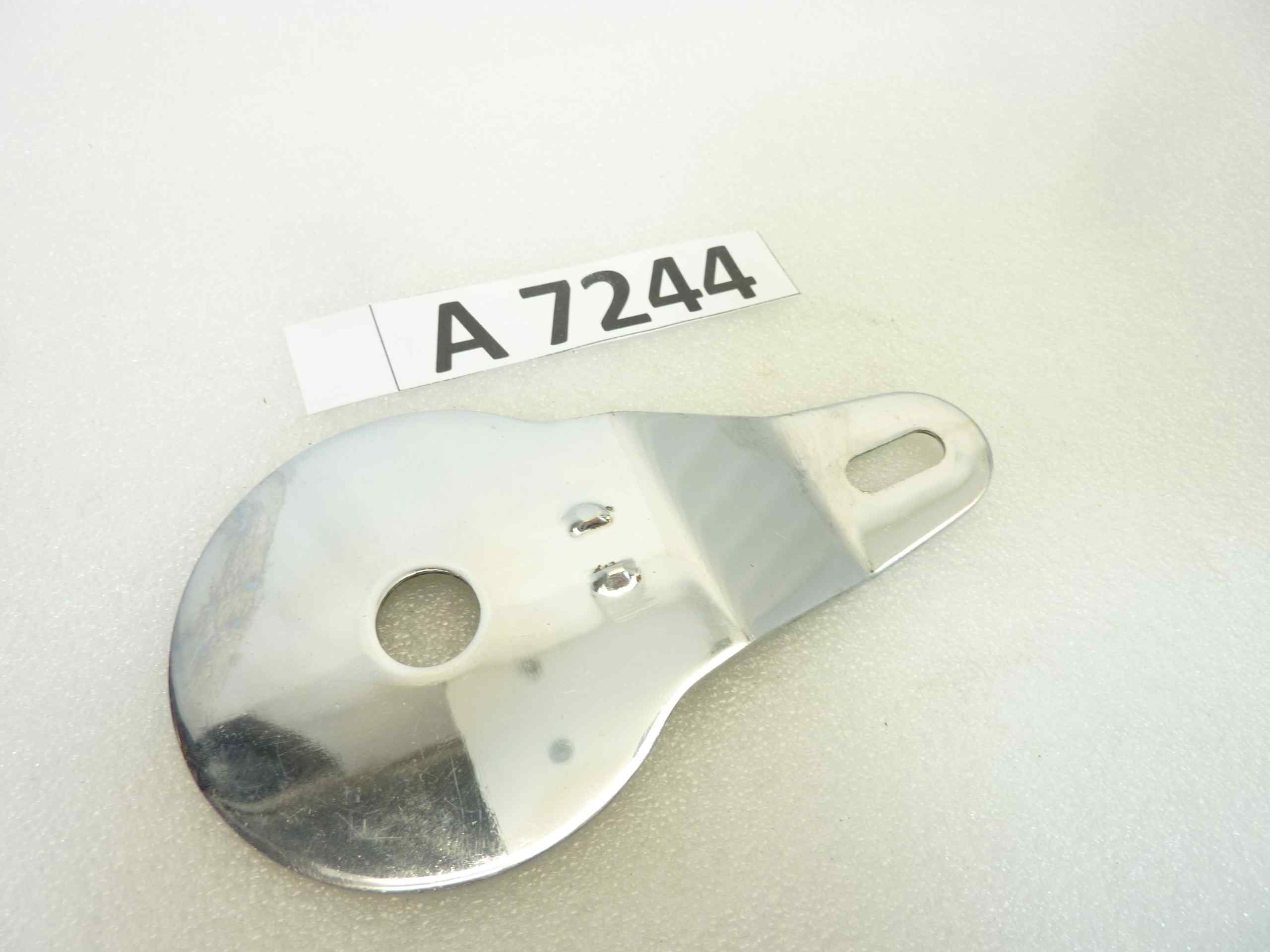 Piastra fissa Guzzi Superalce cromata cod T9138 - immagine 3