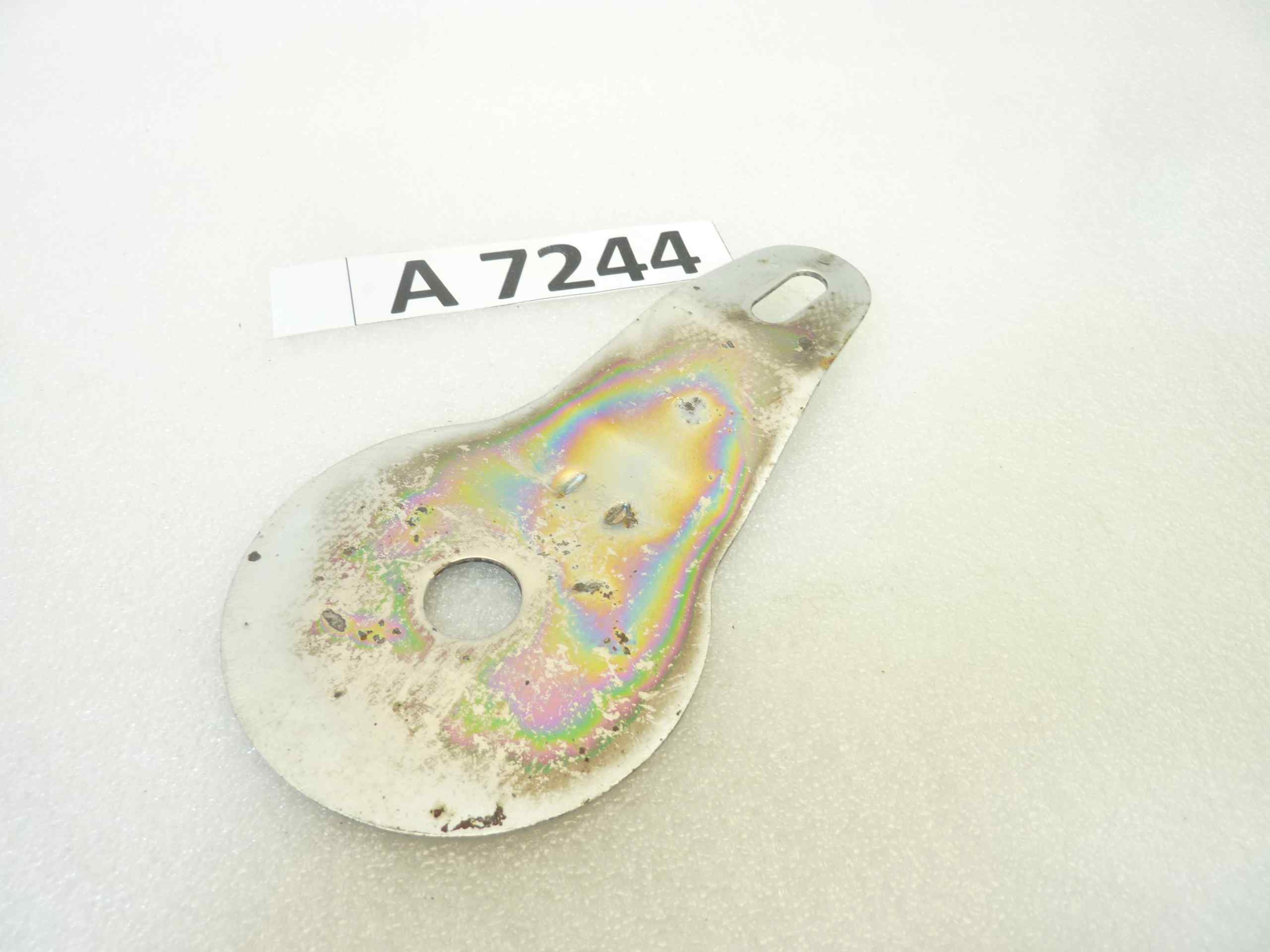 Piastra fissa Guzzi Superalce cromata cod T9138 - immagine 4